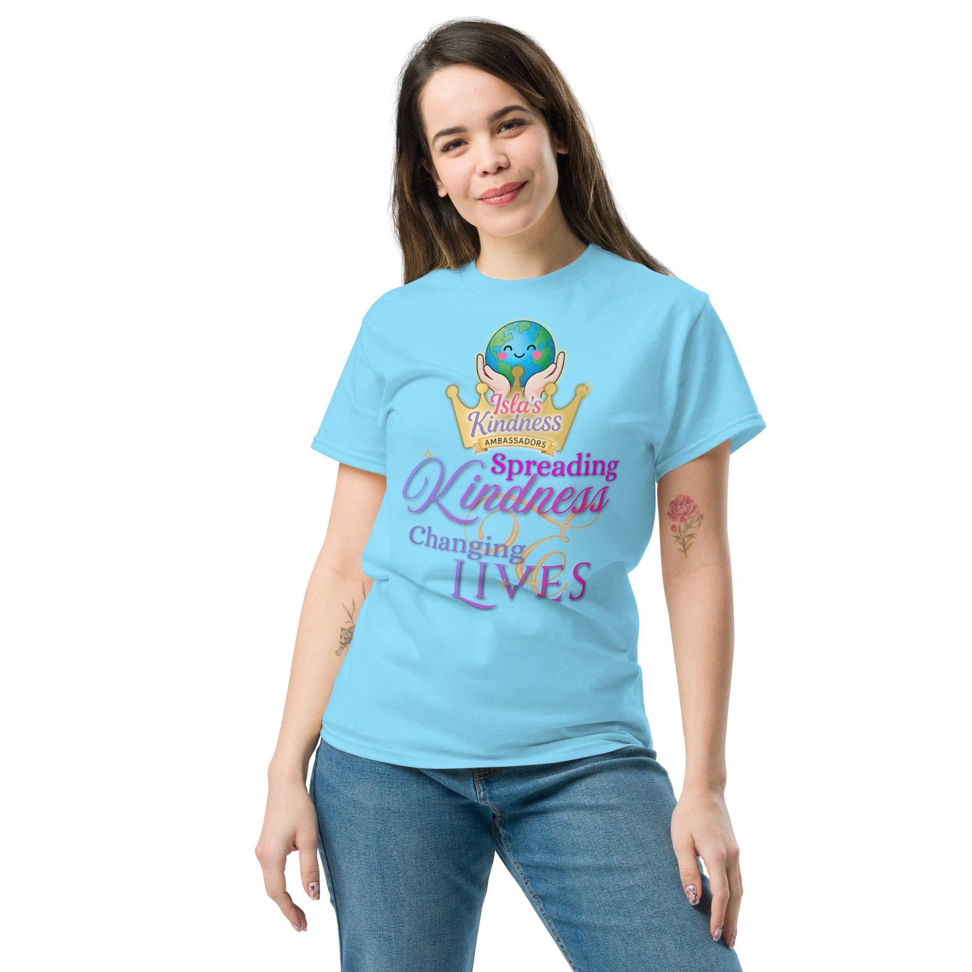 unisex-classic-tee-sky-front-6a132de787353 - Sweet Talks Tees