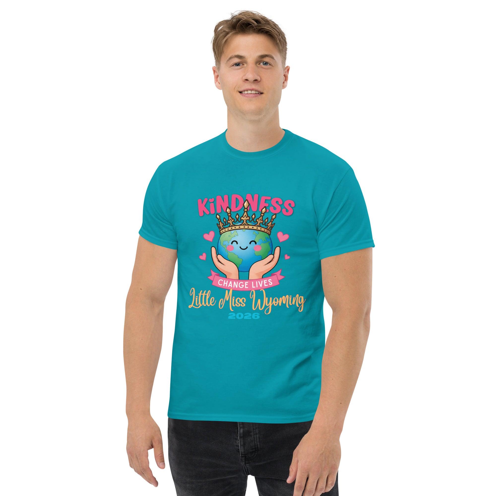 unisex-classic-tee-tropical-blue-front-6a1337e0277df - Sweet Talks Tees