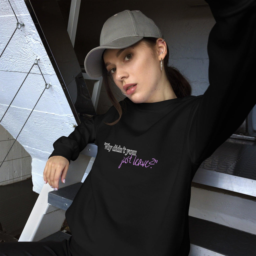 unisex-crew-neck-sweatshirt-black-front-69b061ad7da9c - Sweet Talks Tees