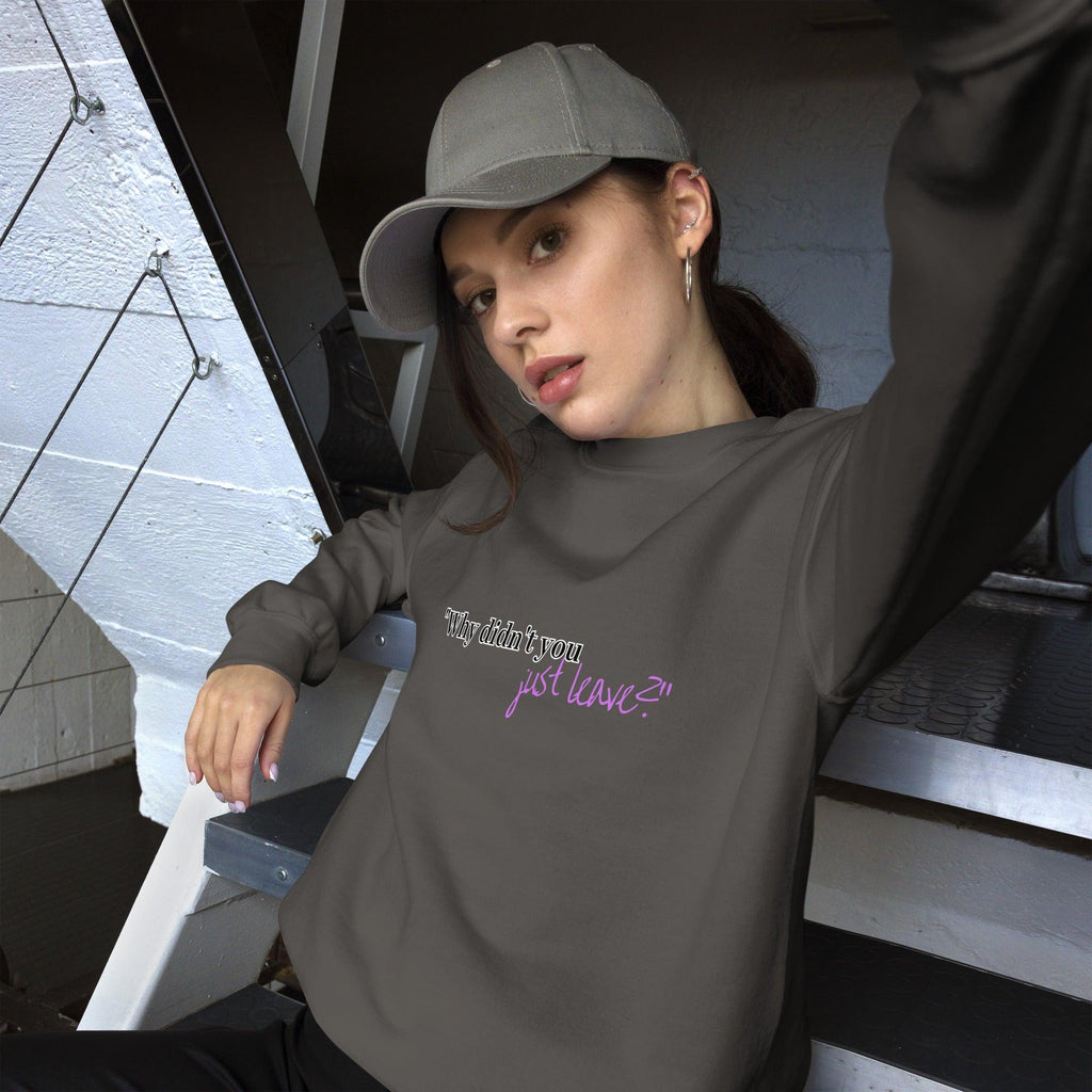 unisex-crew-neck-sweatshirt-charcoal-front-69b061ad8668d - Sweet Talks Tees