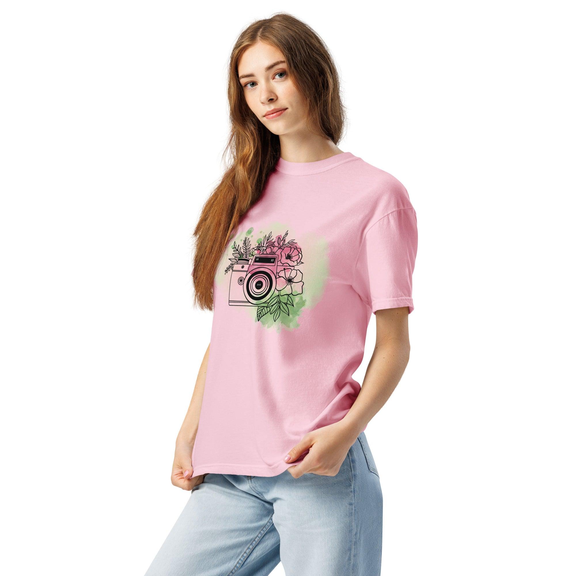 unisex-garment-dyed-heavyweight-t-shirt-blossom-left-front-69c4614b0c628 - Sweet Talks Tees