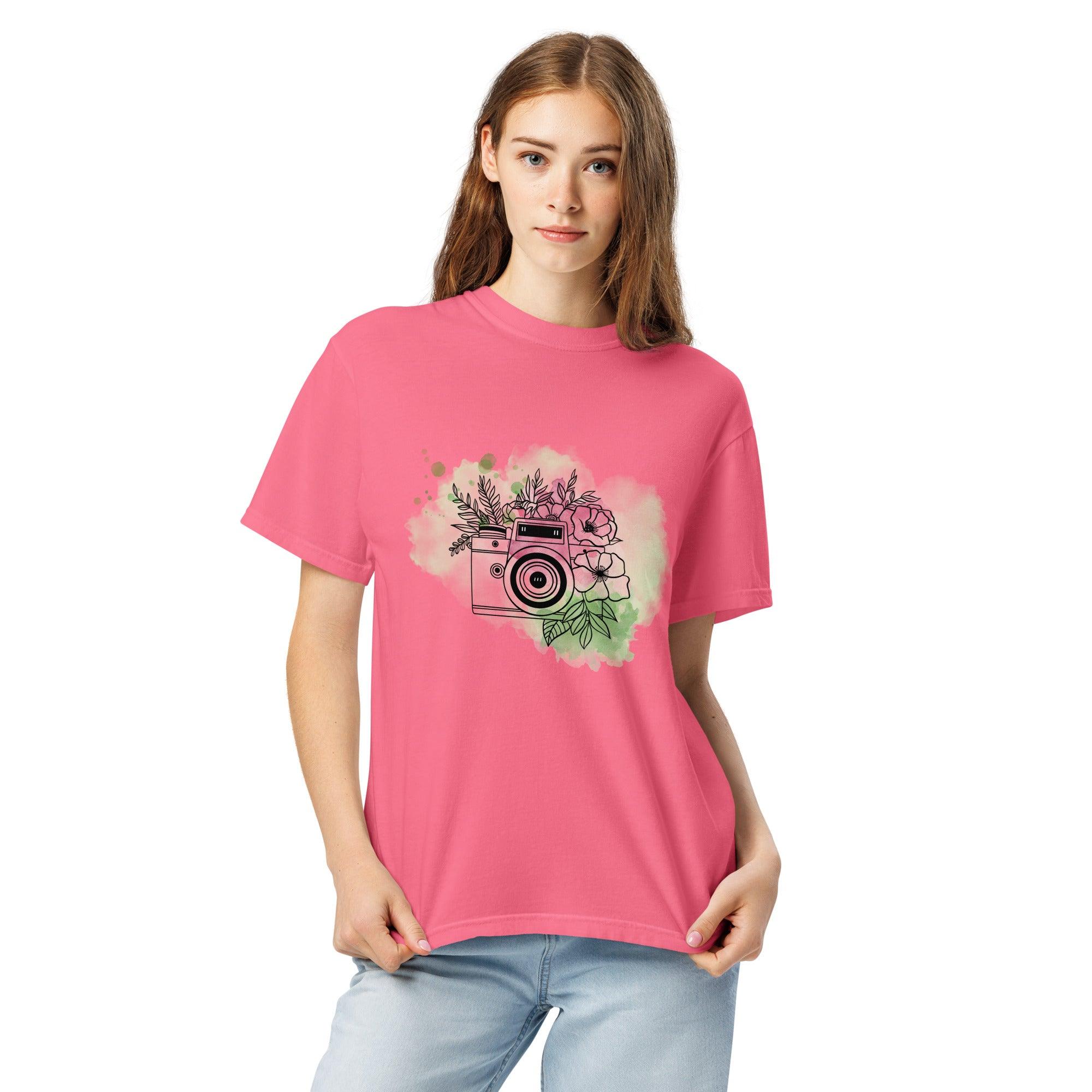 unisex-garment-dyed-heavyweight-t-shirt-crunchberry-front-2-69c4614ac04cd - Sweet Talks Tees