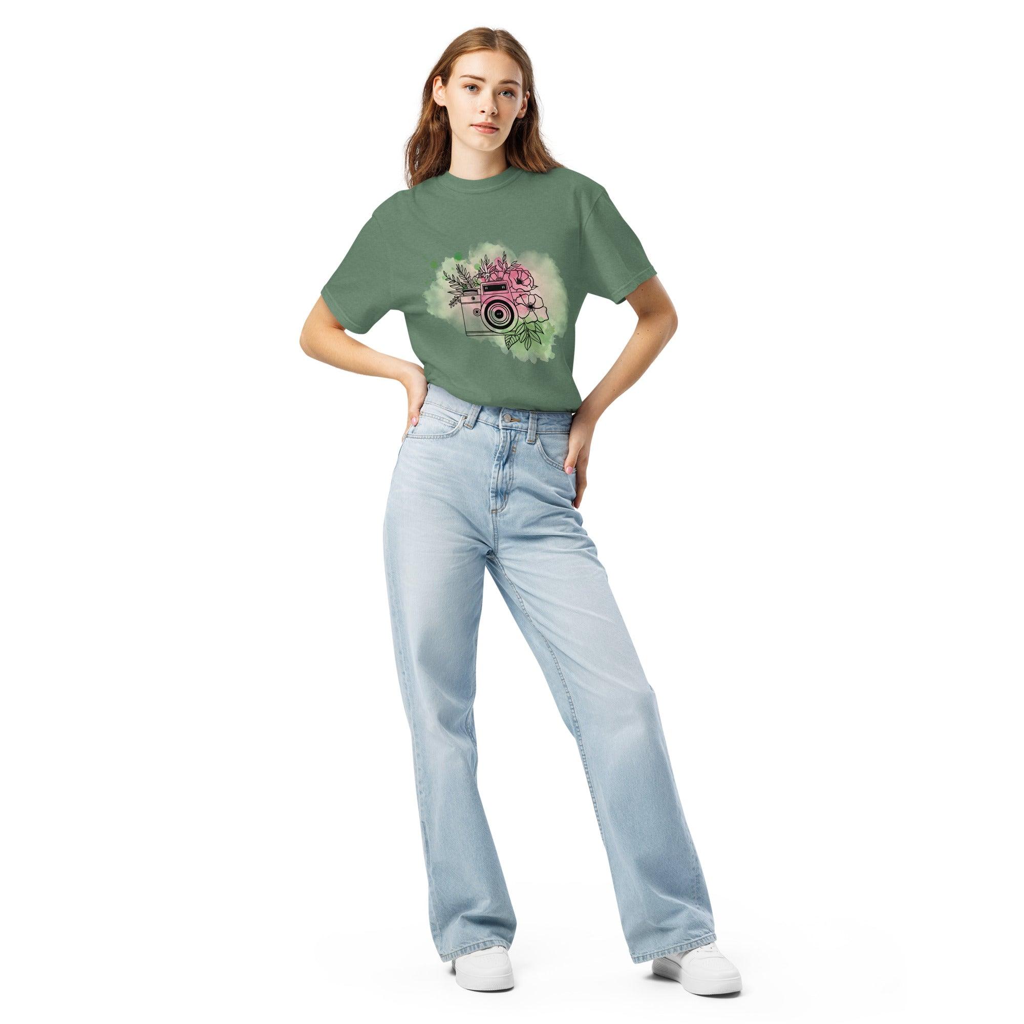 unisex-garment-dyed-heavyweight-t-shirt-light-green-front-69c4614ab8b56 - Sweet Talks Tees