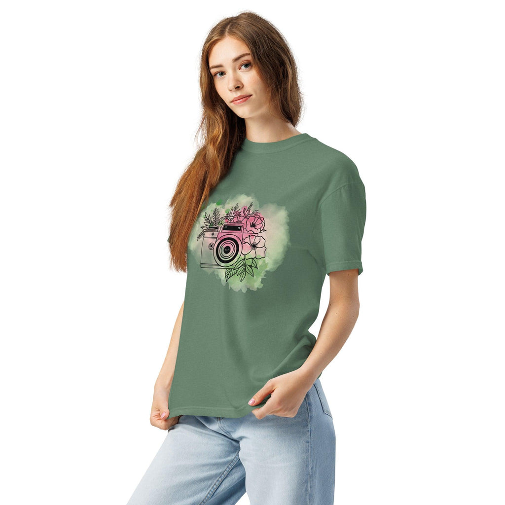 unisex-garment-dyed-heavyweight-t-shirt-light-green-left-front-69c4614abb82d - Sweet Talks Tees