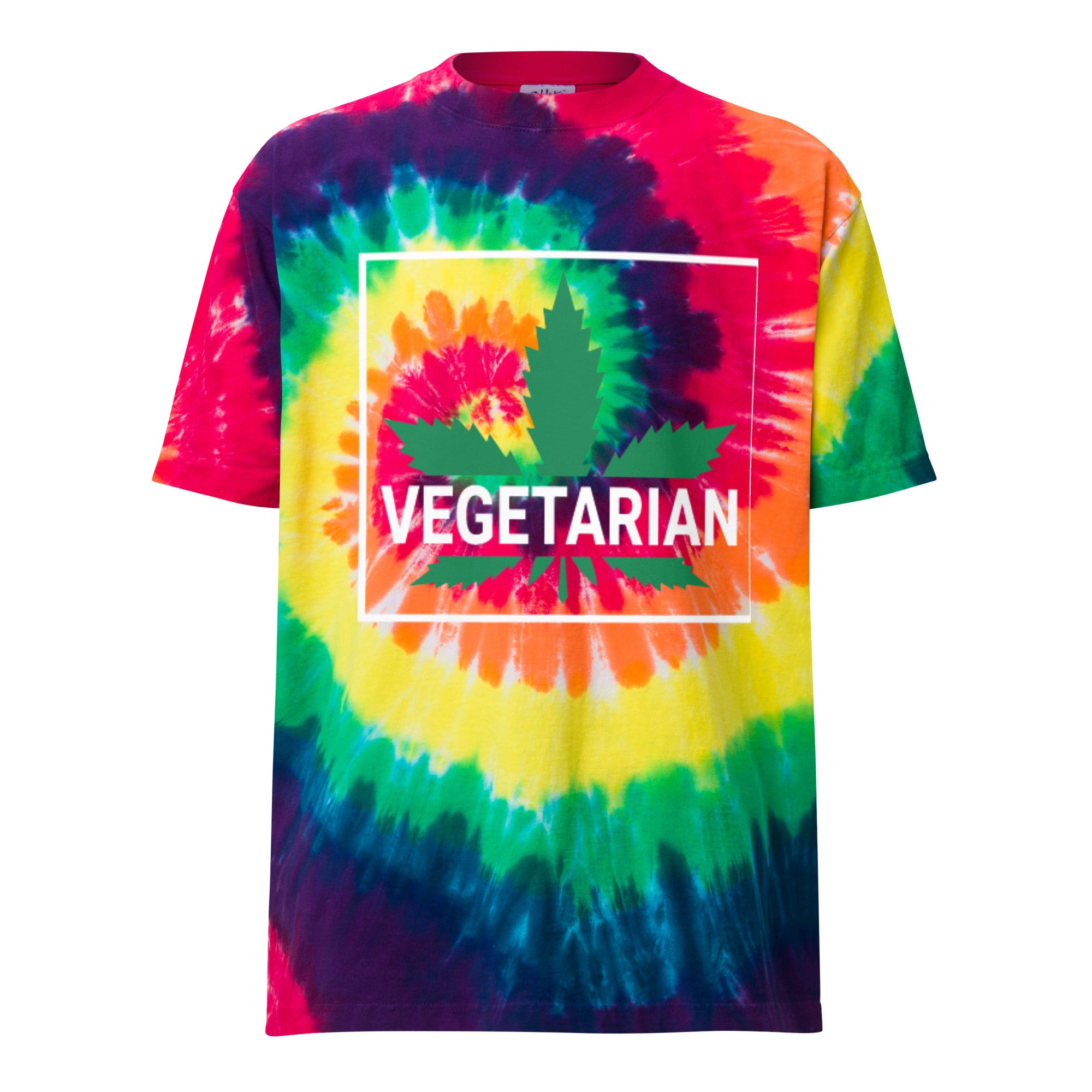 unisex-oversized-tie-dye-t-shirt-classic-rainbow-front-6a17bd5328c17 - Sweet Talks Tees