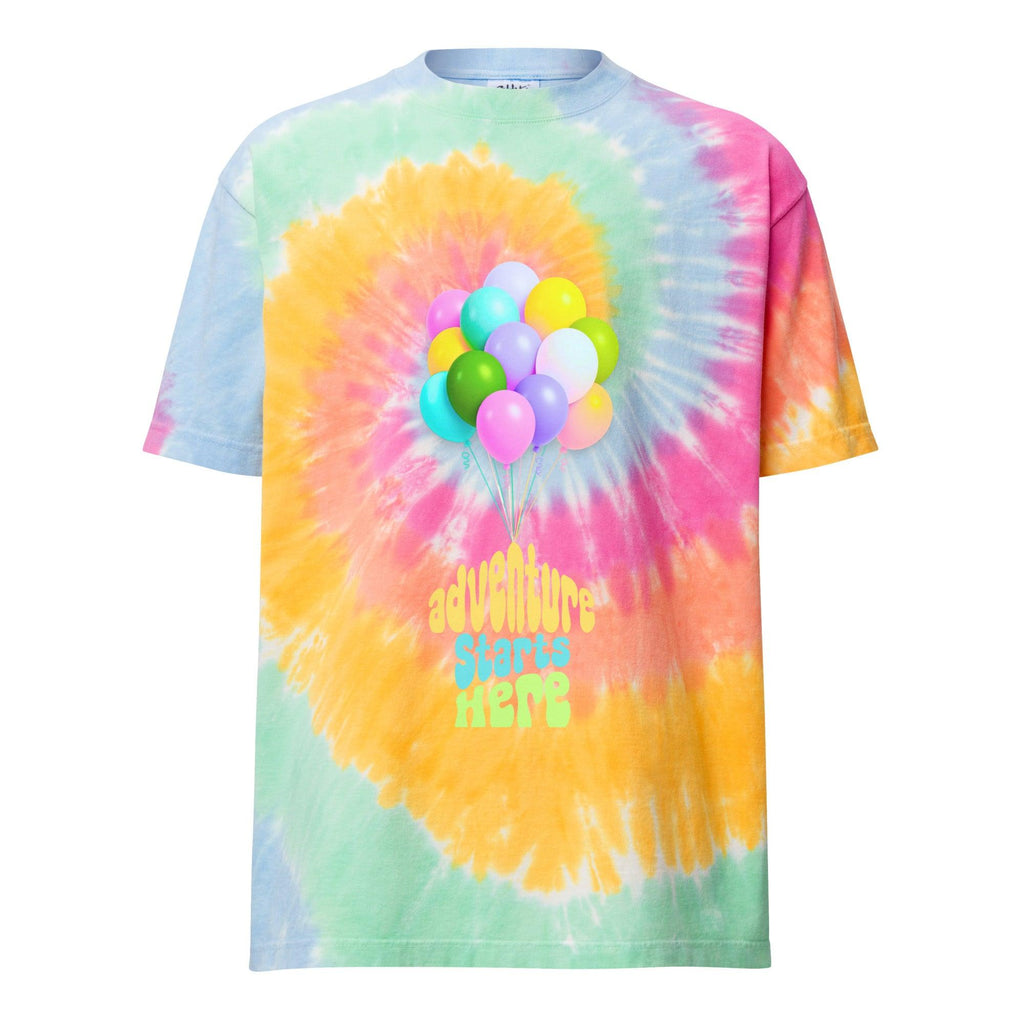 unisex-oversized-tie-dye-t-shirt-sherbet-rainbow-front-69fa867b65efb - Sweet Talks Tees