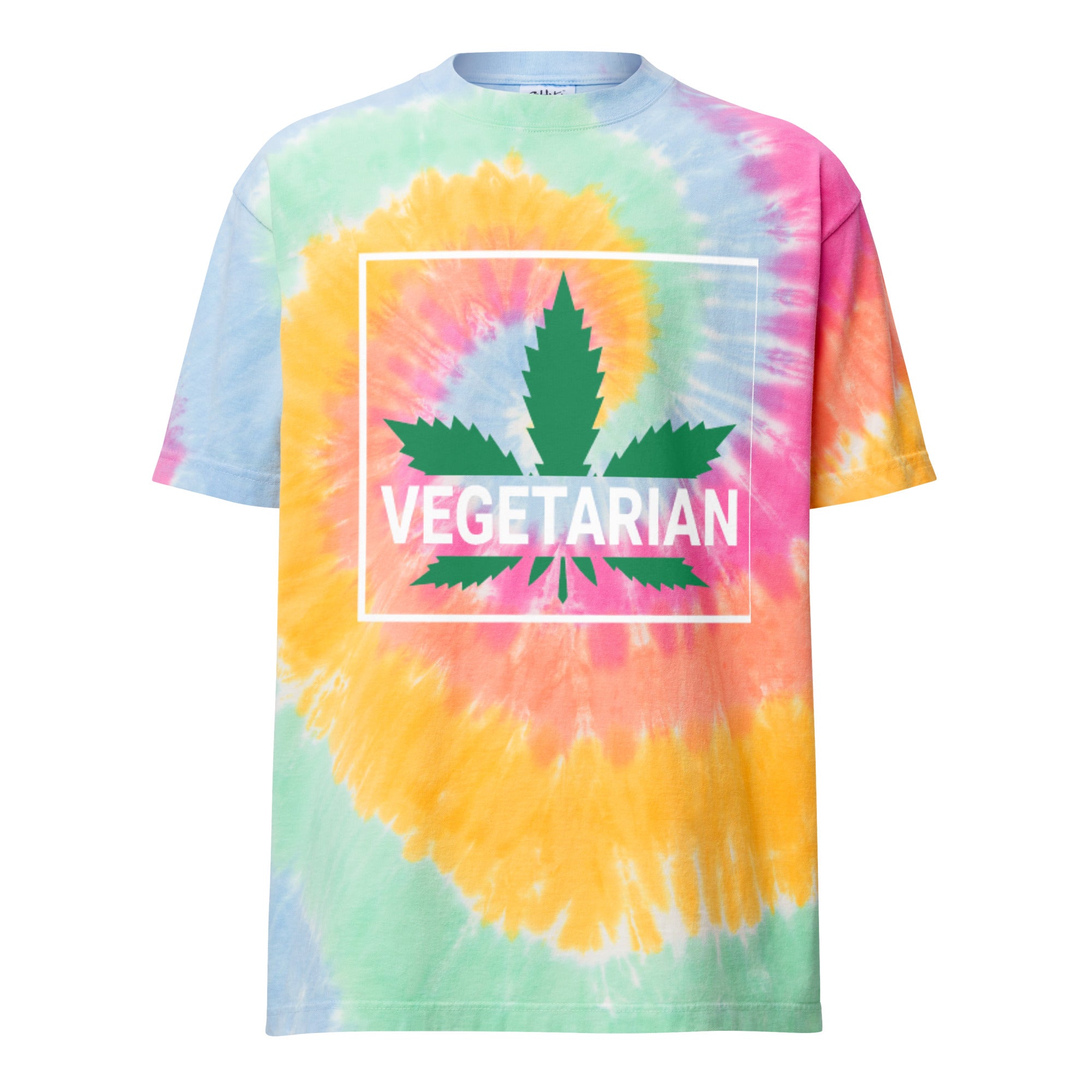 unisex-oversized-tie-dye-t-shirt-sherbet-rainbow-front-6a17bd5328dd2 - Sweet Talks Tees