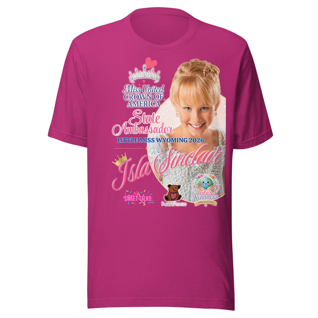 unisex-staple-t-shirt-berry-front-6a134a0b36a5e - Sweet Talks Tees