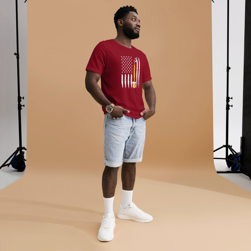unisex-staple-t-shirt-cardinal-front-69b9ce2c506a4 - Sweet Talks Tees