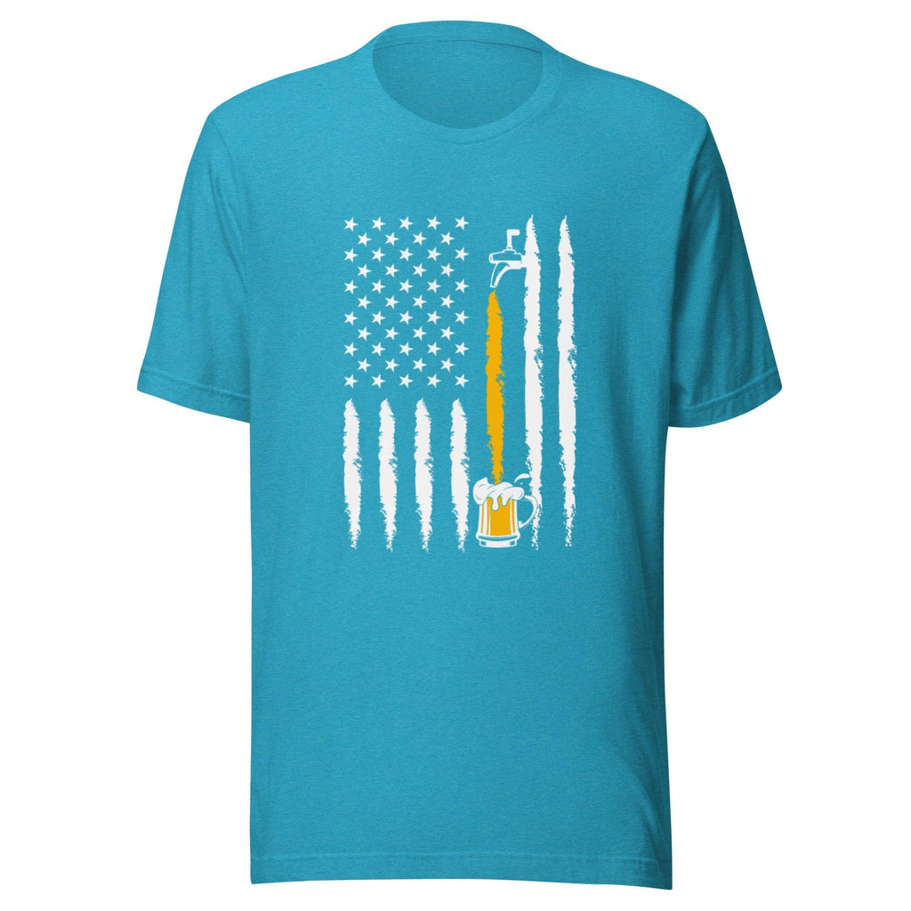unisex-staple-t-shirt-heather-aqua-front-69b9ce2c4b362 - Sweet Talks Tees