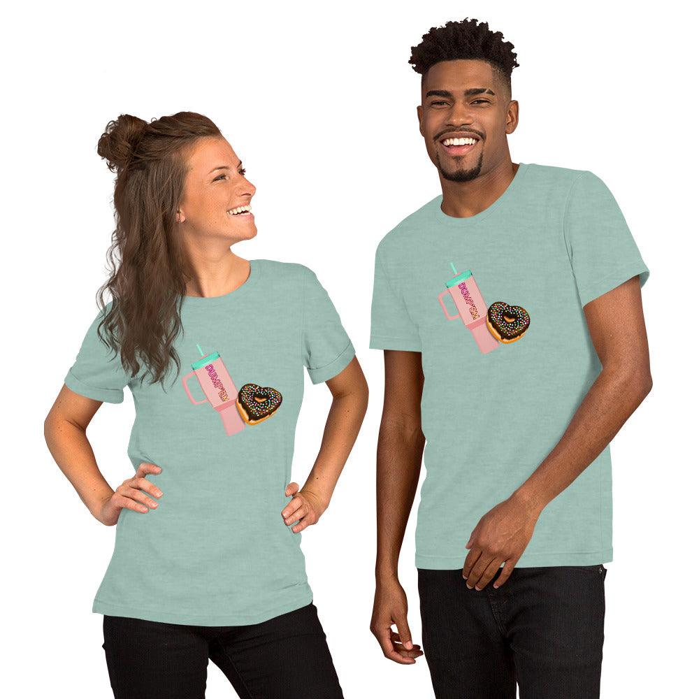 unisex-staple-t-shirt-heather-prism-dusty-blue-front-6996881aeeb0c - Sweet Talks Tees