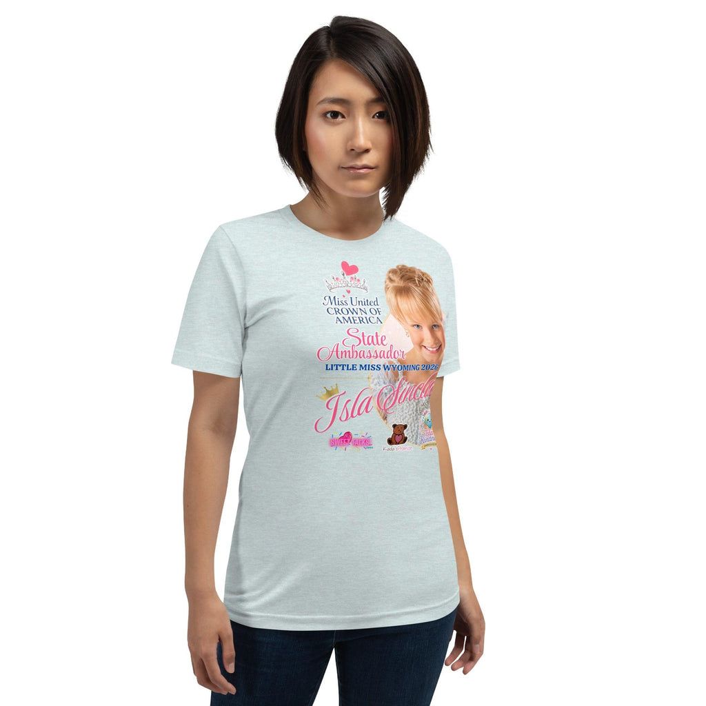 unisex-staple-t-shirt-heather-prism-ice-blue-front-6a134a0b31530 - Sweet Talks Tees