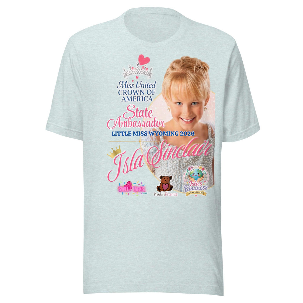 unisex-staple-t-shirt-heather-prism-ice-blue-front-6a134a0b36b00 - Sweet Talks Tees