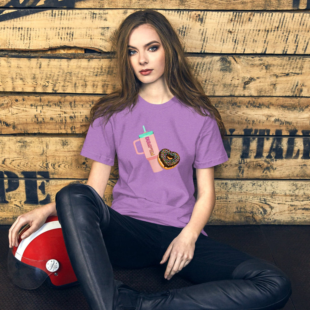 unisex-staple-t-shirt-heather-team-purple-front-6996881a6b835 - Sweet Talks Tees