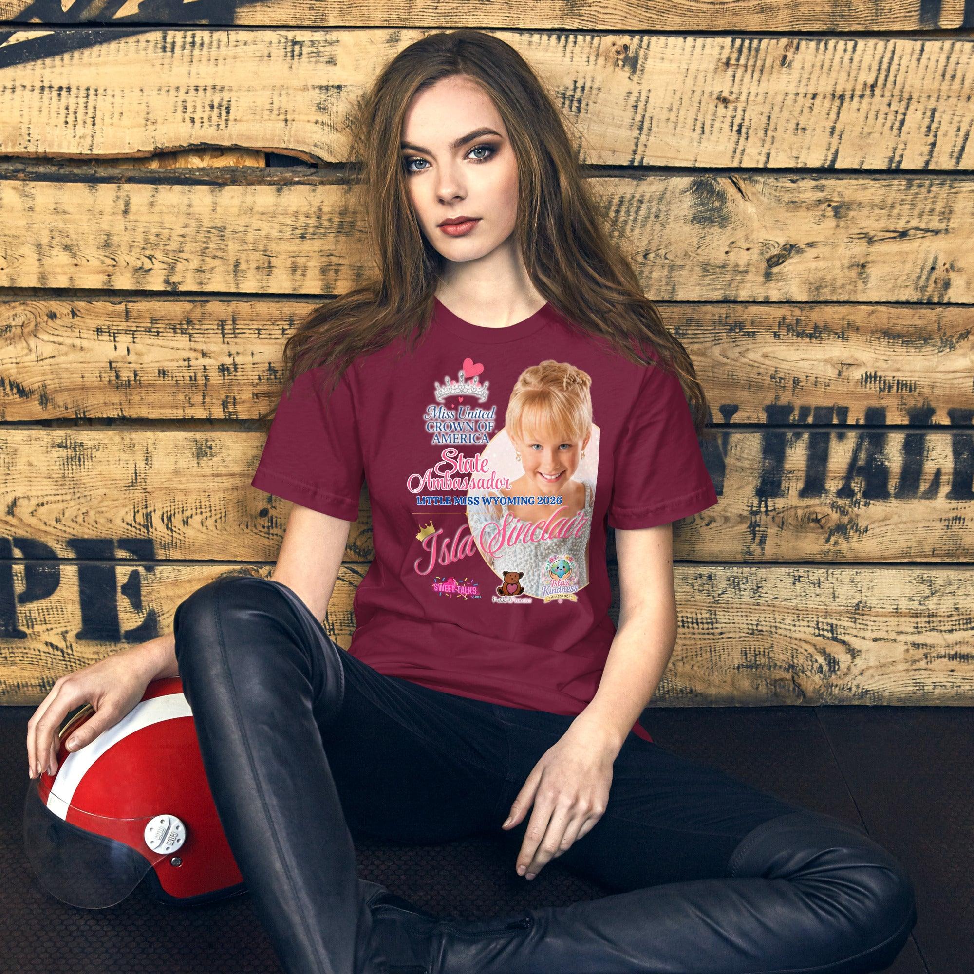 unisex-staple-t-shirt-maroon-front-6a134a0b32299 - Sweet Talks Tees