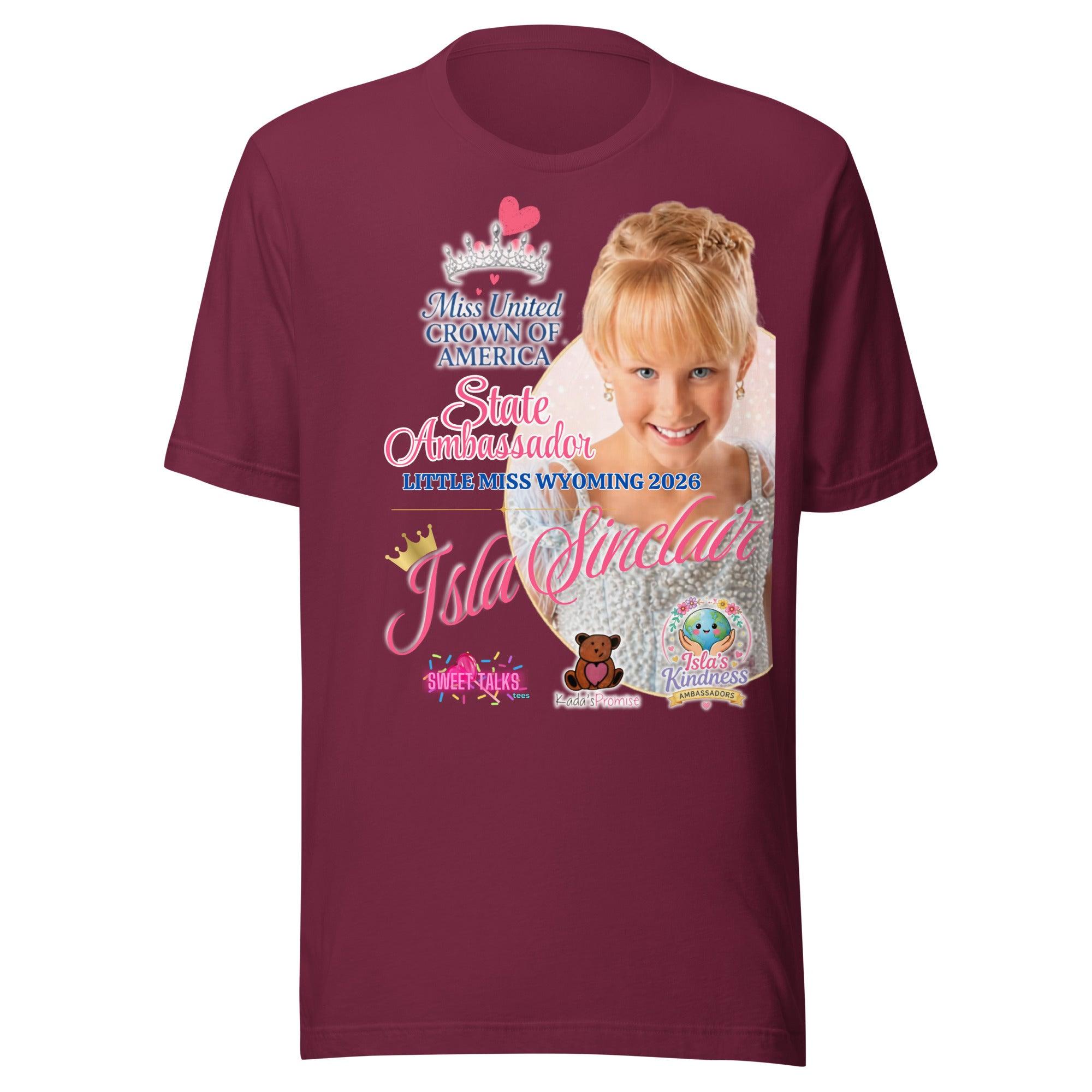 unisex-staple-t-shirt-maroon-front-6a134a0b36dbf - Sweet Talks Tees