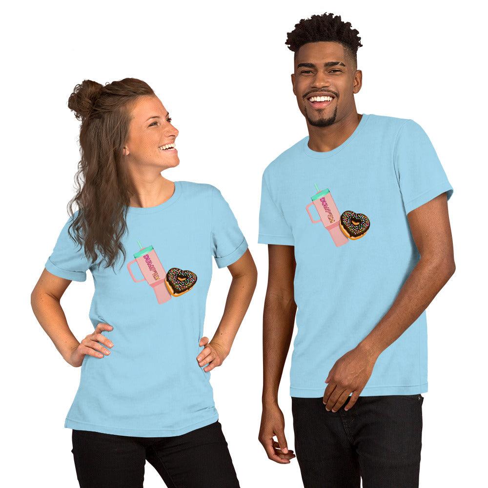 unisex-staple-t-shirt-ocean-blue-front-6996881b0ef72 - Sweet Talks Tees