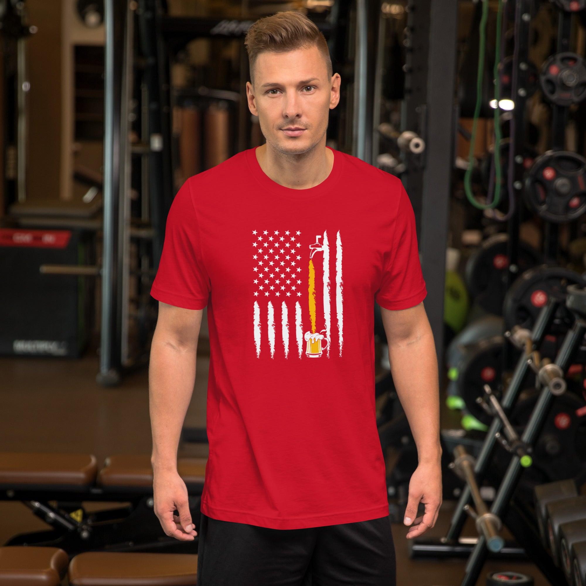unisex-staple-t-shirt-red-front-69b9ce2c41ba6 - Sweet Talks Tees