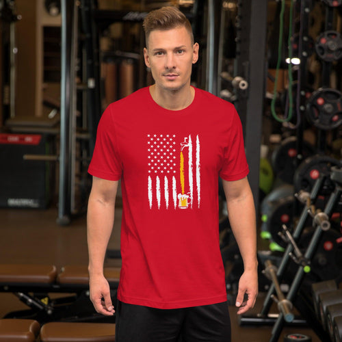 unisex-staple-t-shirt-red-front-69b9ce2c41ba6 - Sweet Talks Tees