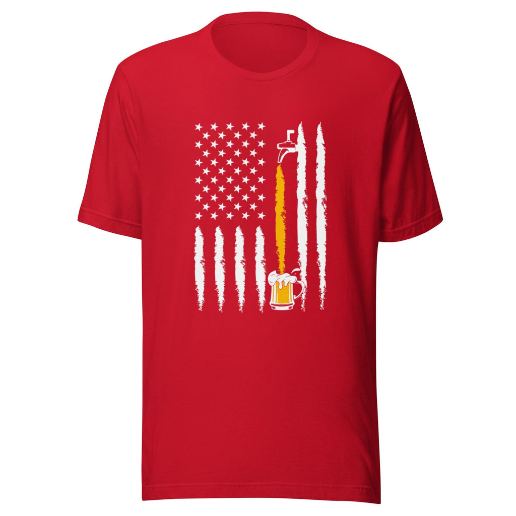 unisex-staple-t-shirt-red-front-69b9ce2c4b0f4 - Sweet Talks Tees