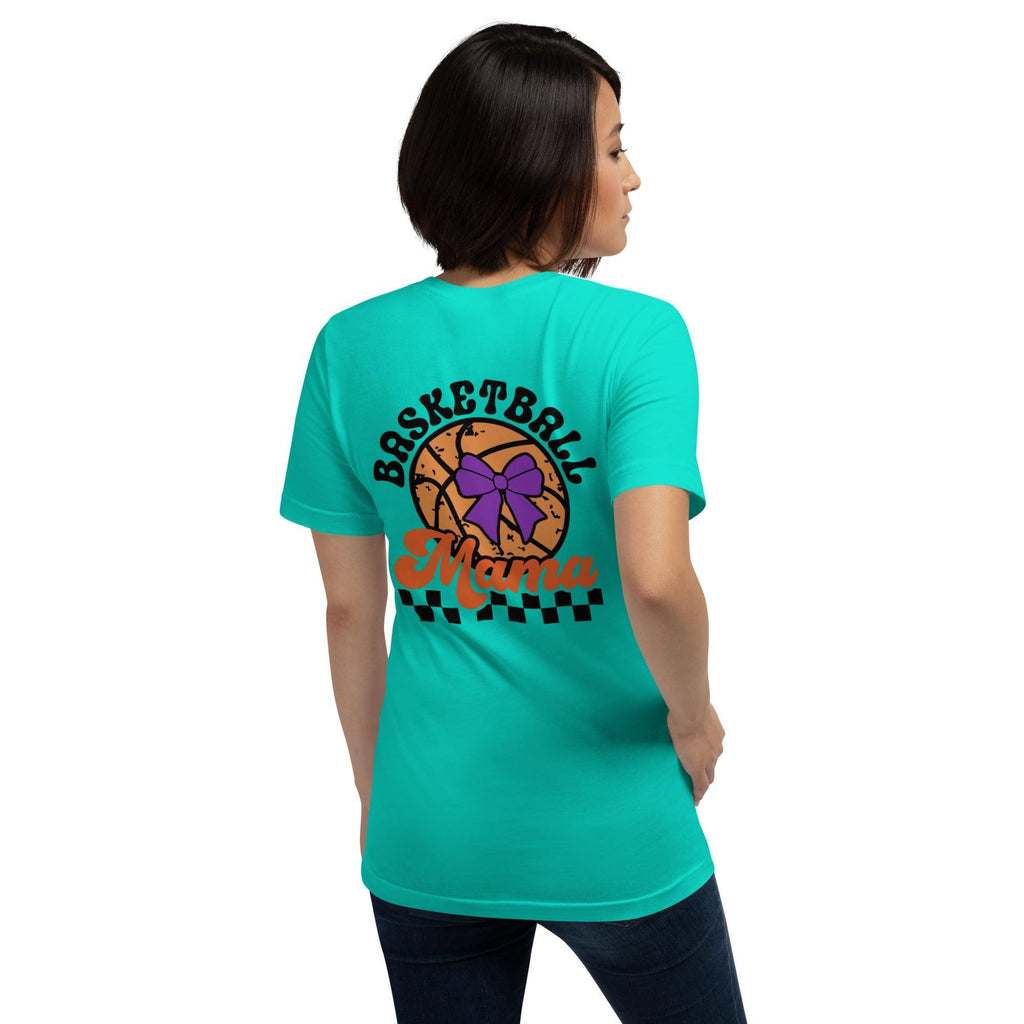 unisex-staple-t-shirt-teal-back-69be17dbcca45 - Sweet Talks Tees