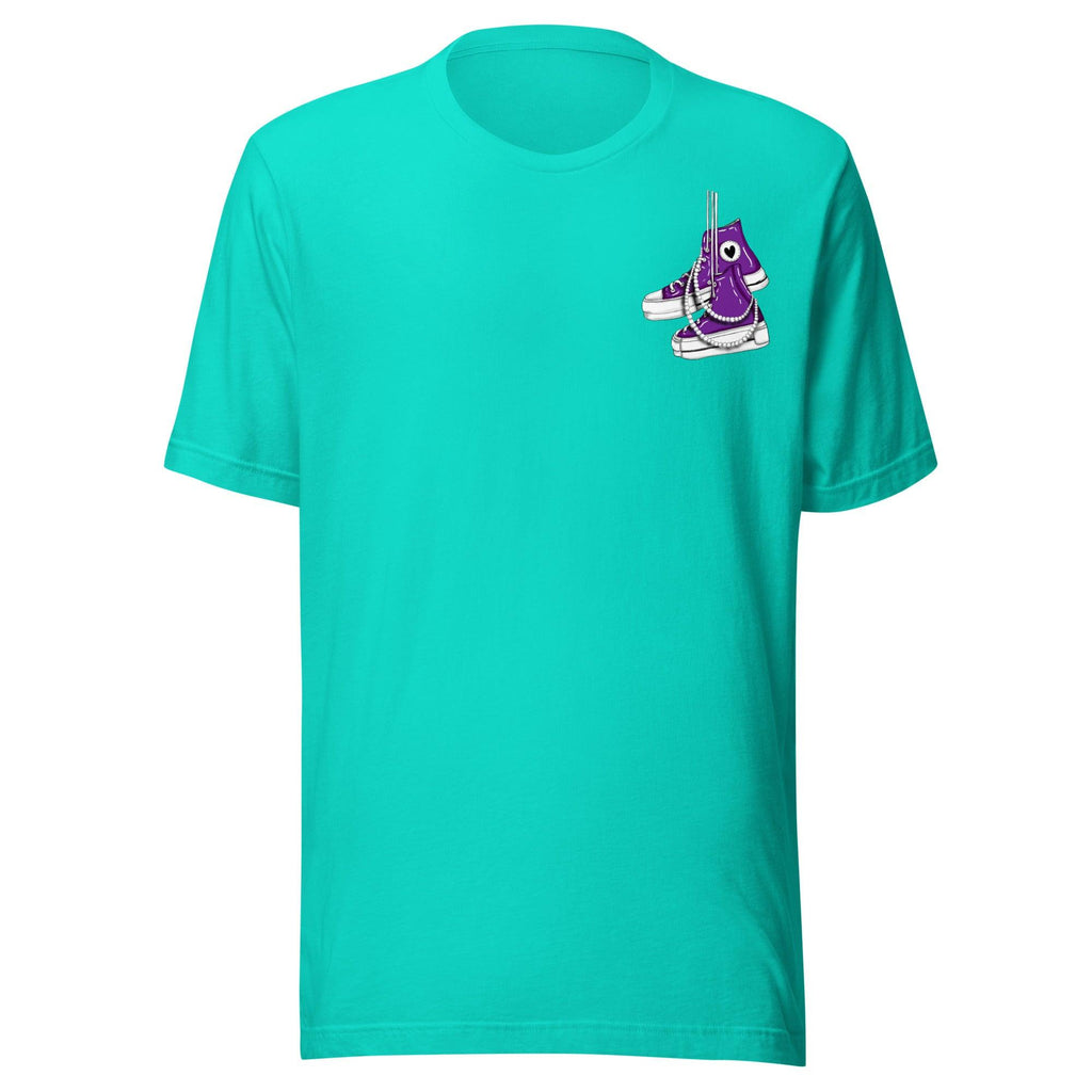 unisex-staple-t-shirt-teal-front-69be17dbcf30b - Sweet Talks Tees