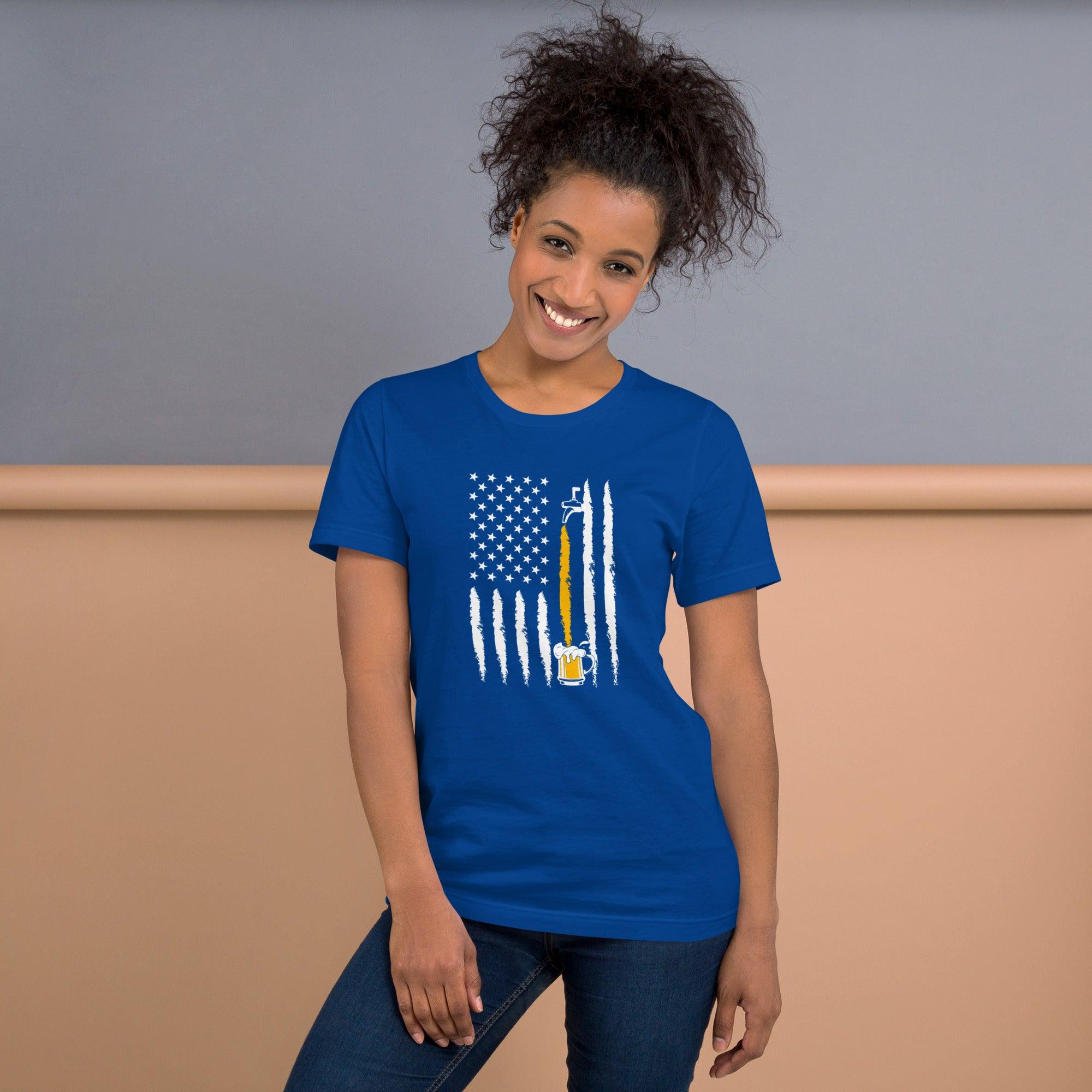 unisex-staple-t-shirt-true-royal-front-69b9ce2c456ea - Sweet Talks Tees