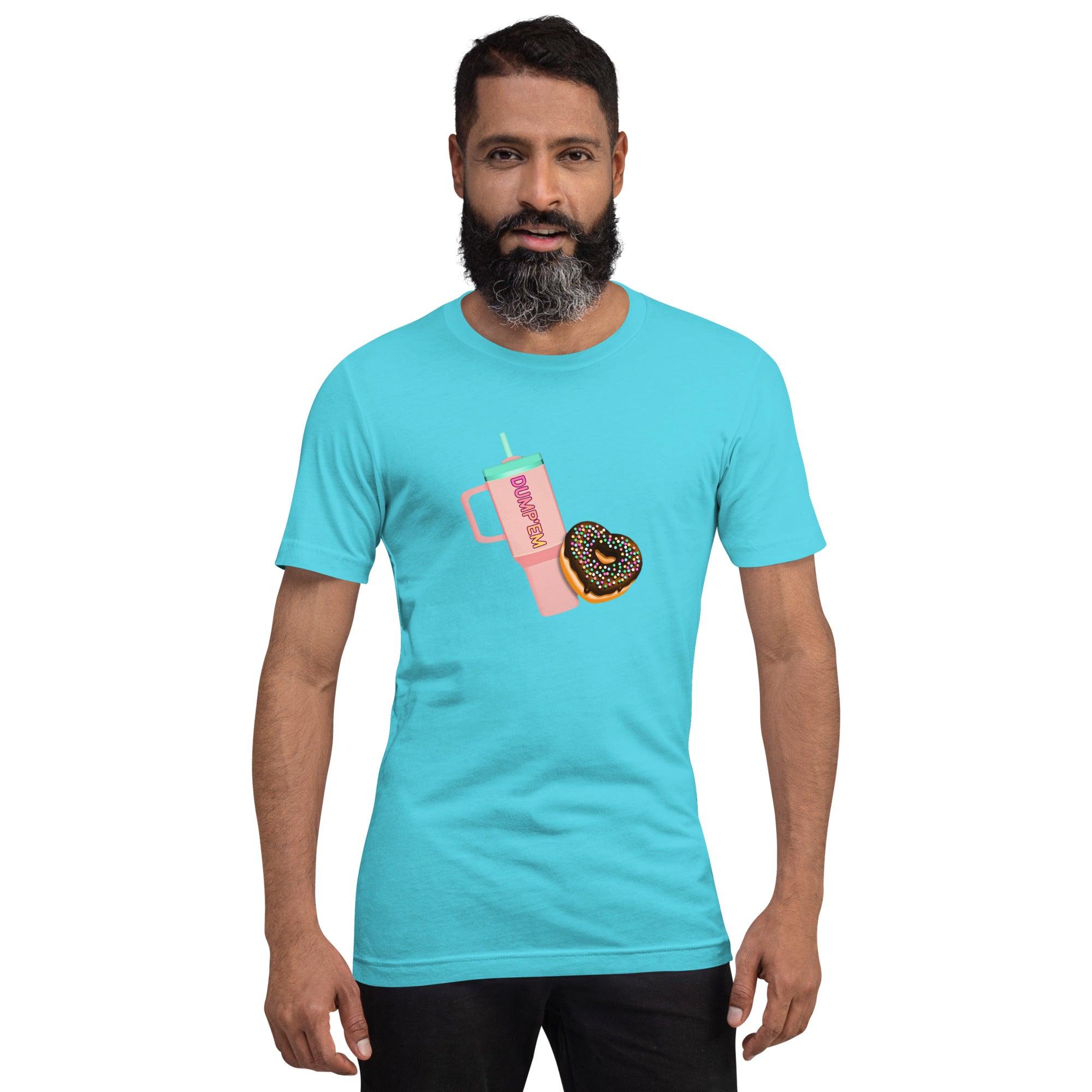 unisex-staple-t-shirt-turquoise-front-6996881a8afe9 - Sweet Talks Tees