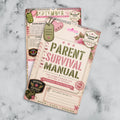 Parent Survival Manual academic calendar with 2026–2027 cover and September parent planning page