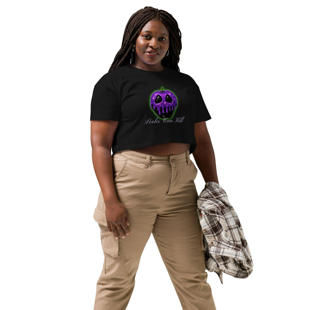 womens-crop-top-black-front-69fa18c778e1f - Sweet Talks Tees