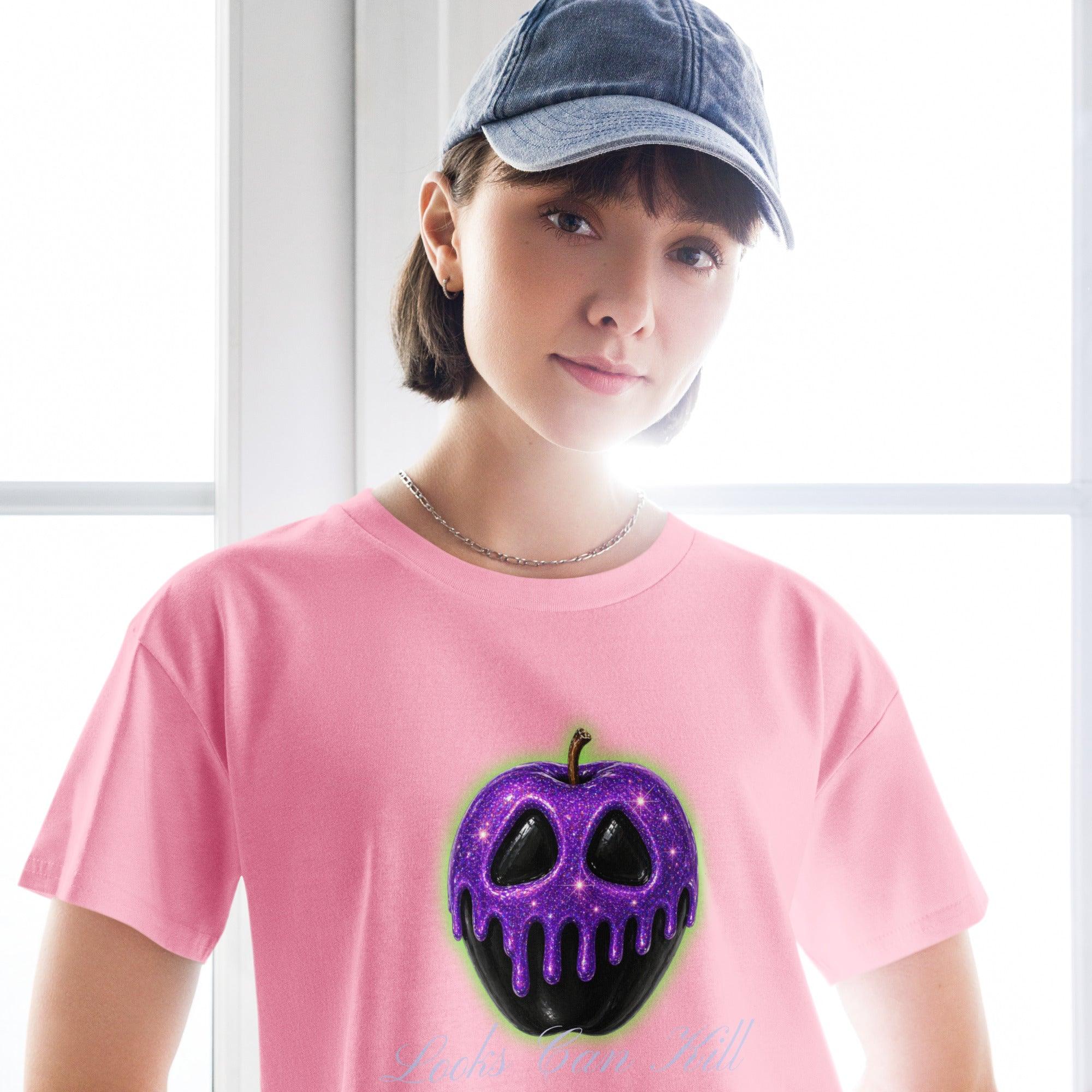 womens-crop-top-bubblegum-front-69fa18c77bb7a - Sweet Talks Tees