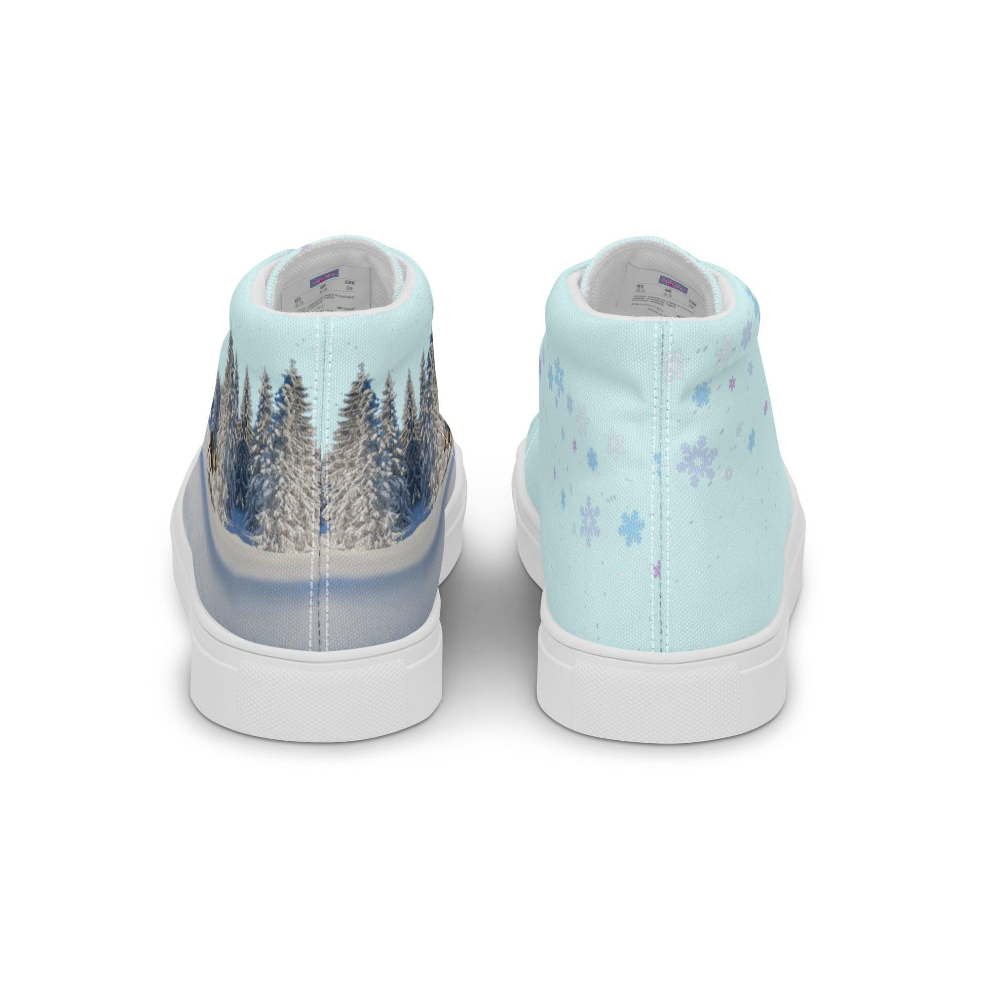 womens-high-top-canvas-shoes-white-back-69feddbc8c322 - Sweet Talks Tees