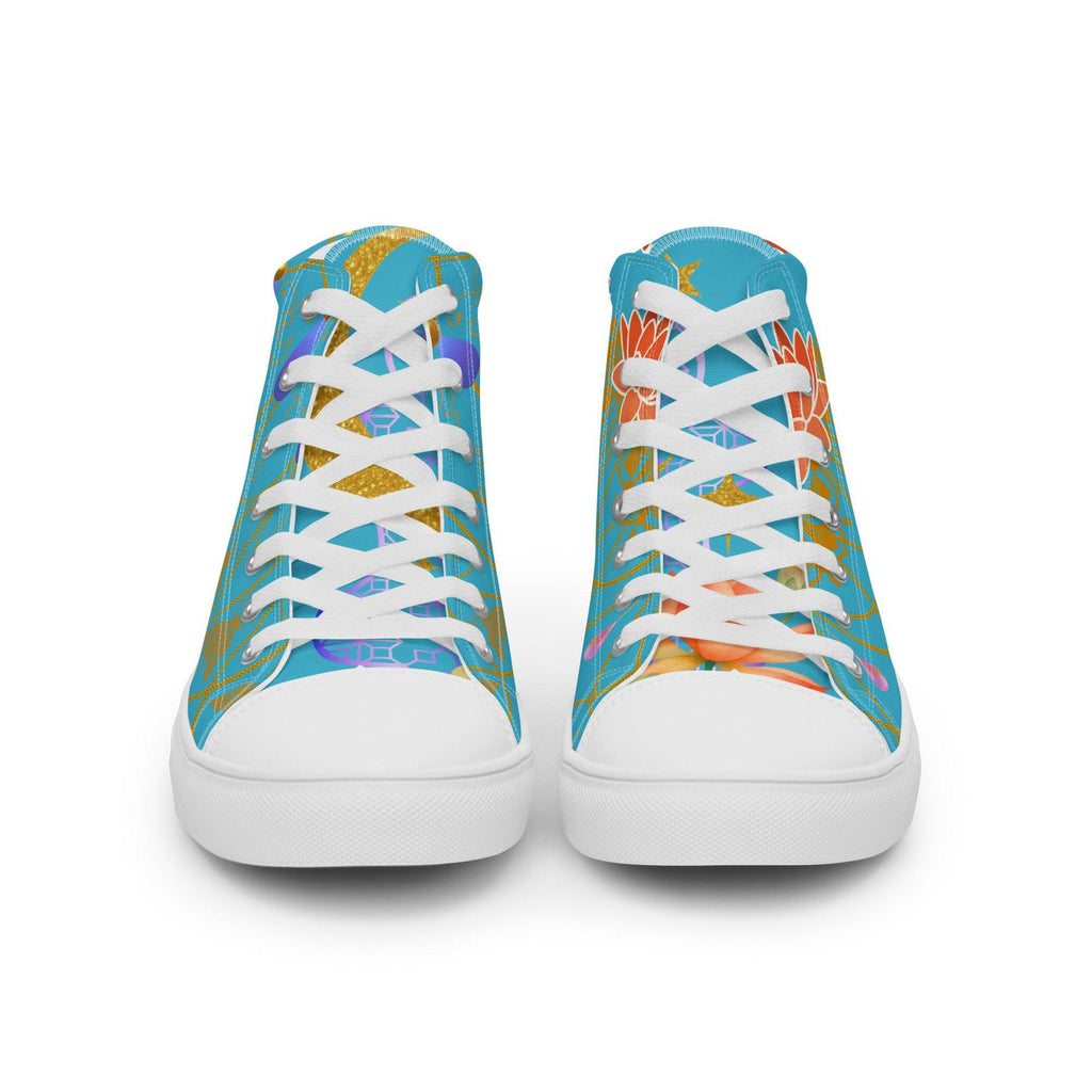 womens-high-top-canvas-shoes-white-front-69fa9bba4c1f2 - Sweet Talks Tees