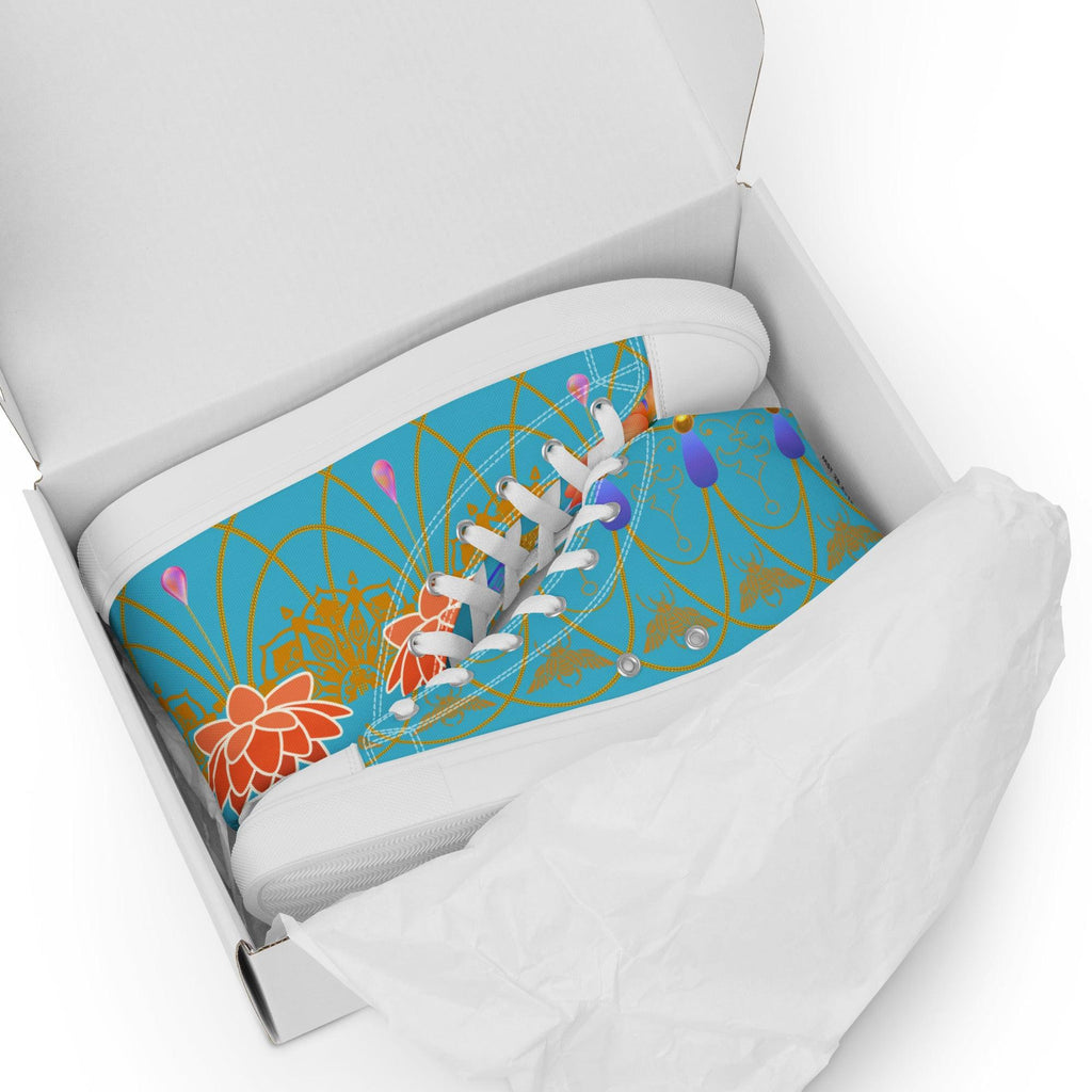 womens-high-top-canvas-shoes-white-front-69fa9bba4f4ba - Sweet Talks Tees