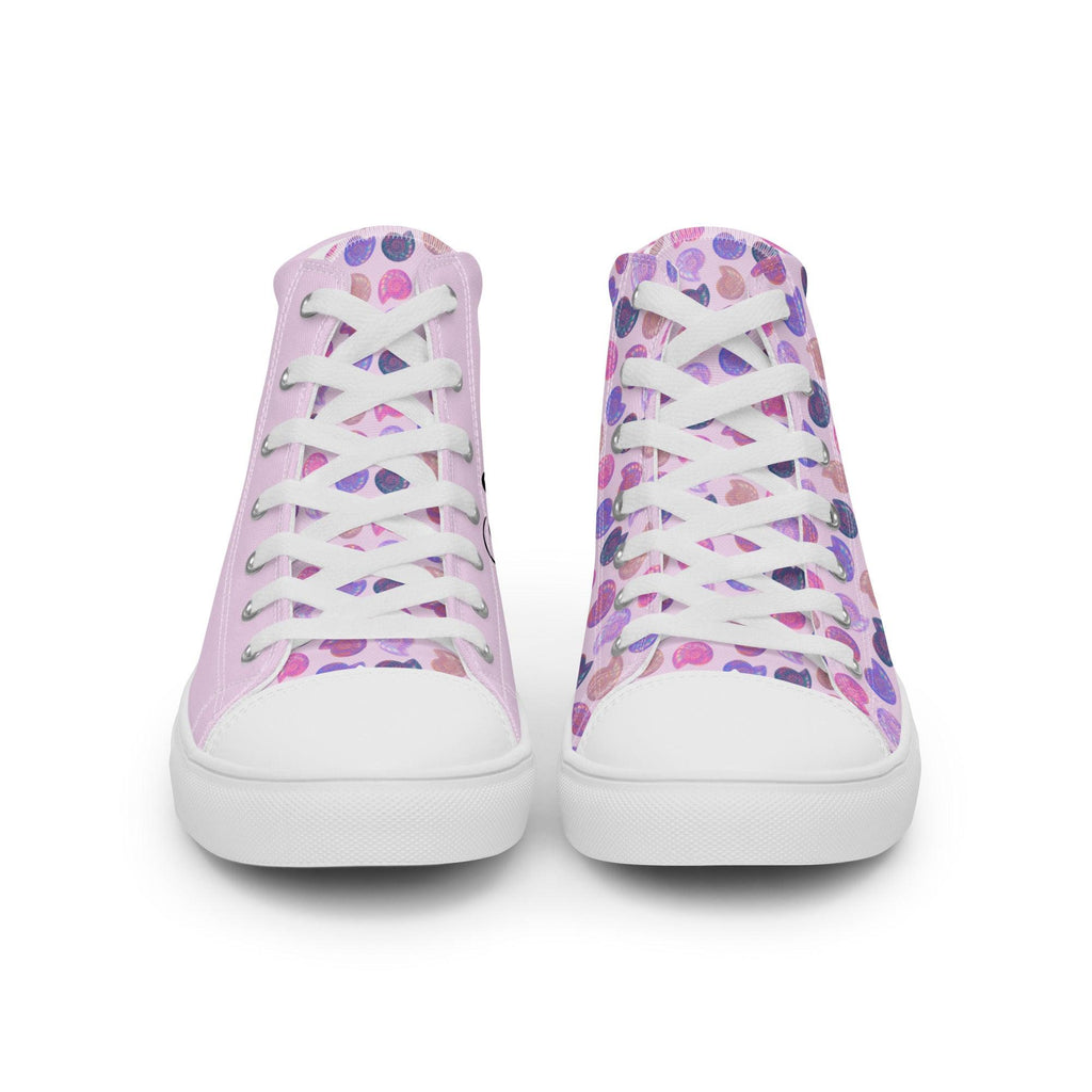 womens-high-top-canvas-shoes-white-front-69fdd621b3b8e - Sweet Talks Tees