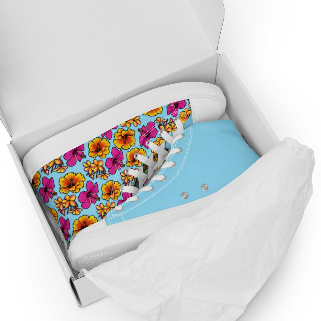 womens-high-top-canvas-shoes-white-front-69fdd9bbc6c78 - Sweet Talks Tees