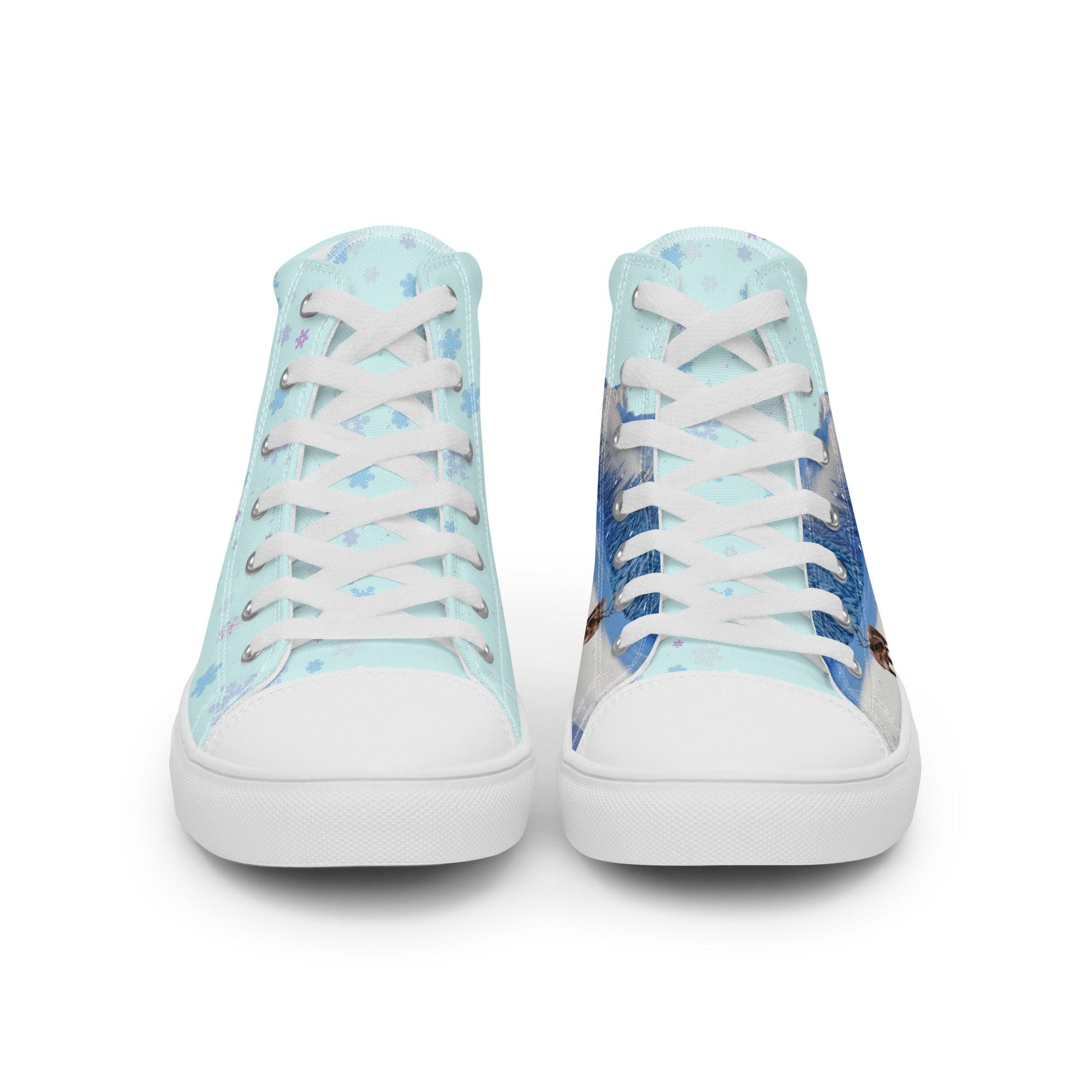 womens-high-top-canvas-shoes-white-front-69feddbc8e033 - Sweet Talks Tees