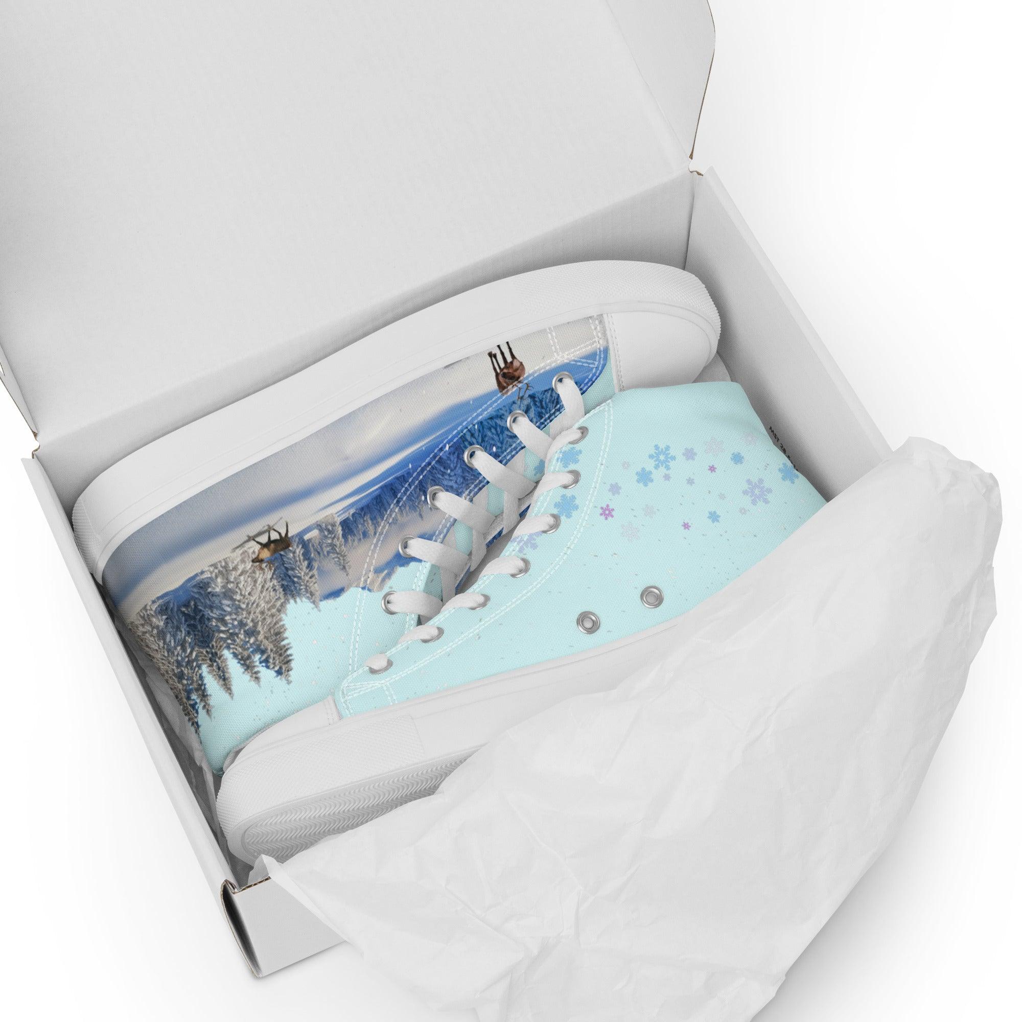womens-high-top-canvas-shoes-white-front-69feddbc93da5 - Sweet Talks Tees