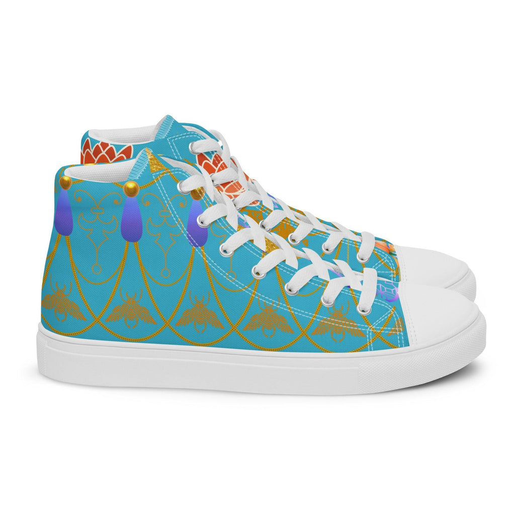 womens-high-top-canvas-shoes-white-right-69fa9bba4e016 - Sweet Talks Tees