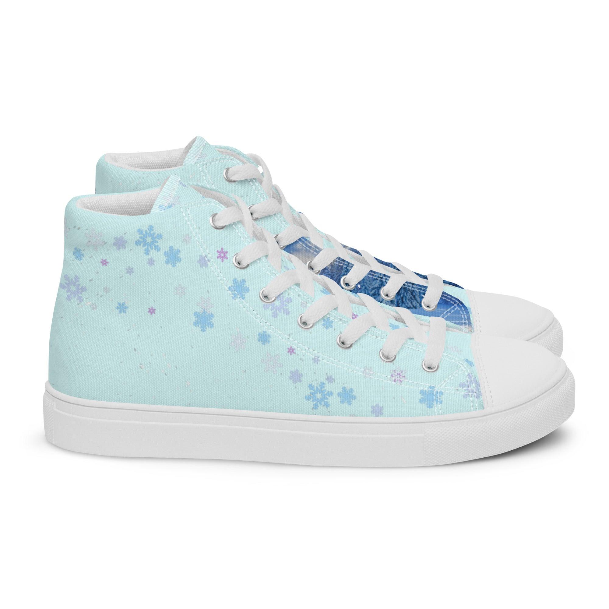 womens-high-top-canvas-shoes-white-right-69feddbc91a14 - Sweet Talks Tees