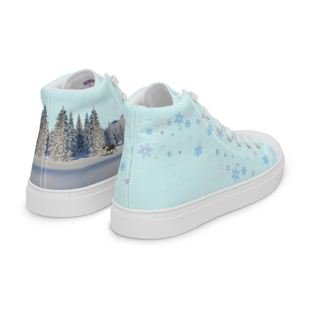 womens-high-top-canvas-shoes-white-right-back-69feddbc92581 - Sweet Talks Tees