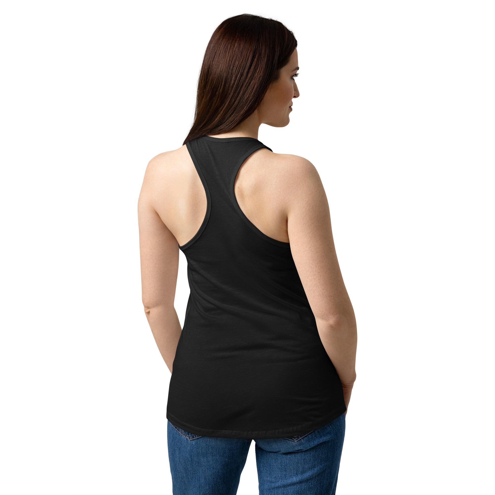 womens-ideal-racerback-tank-top-black-back-6a12691f6c1e2 - Sweet Talks Tees