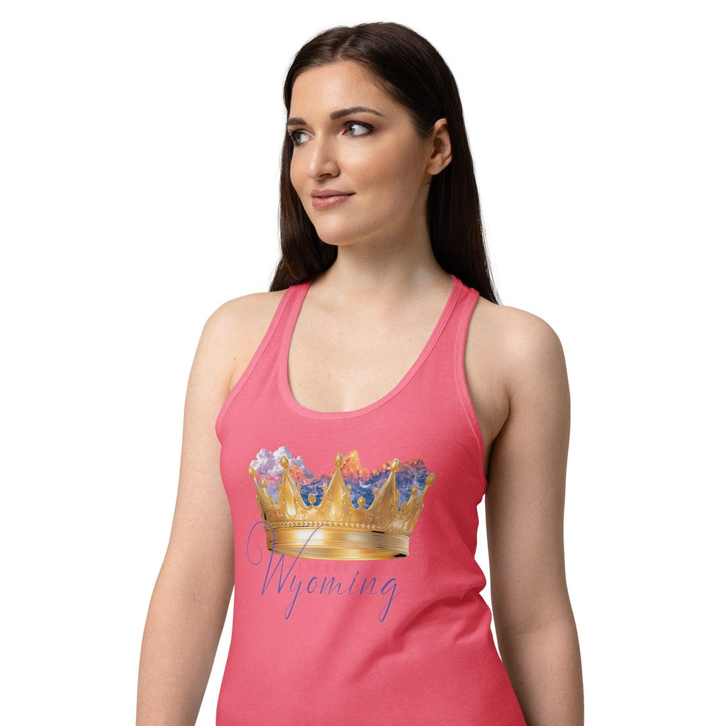 womens-ideal-racerback-tank-top-hot-pink-front-2-6a1267810b1e2 - Sweet Talks Tees