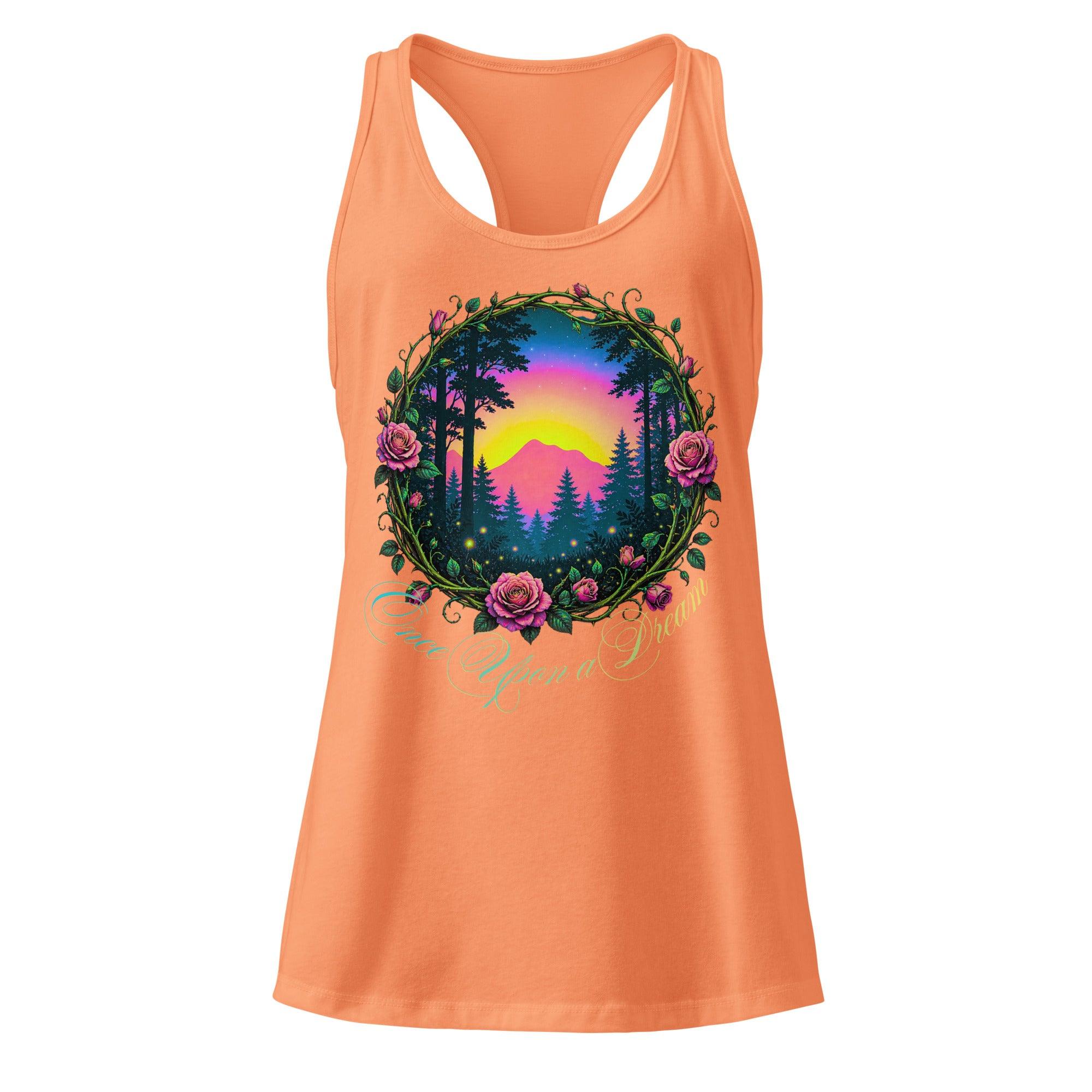 womens-ideal-racerback-tank-top-light-orange-front-69fa13a03887b - Sweet Talks Tees
