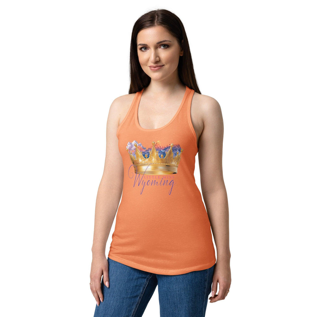 womens-ideal-racerback-tank-top-light-orange-front-6a1267810958c - Sweet Talks Tees