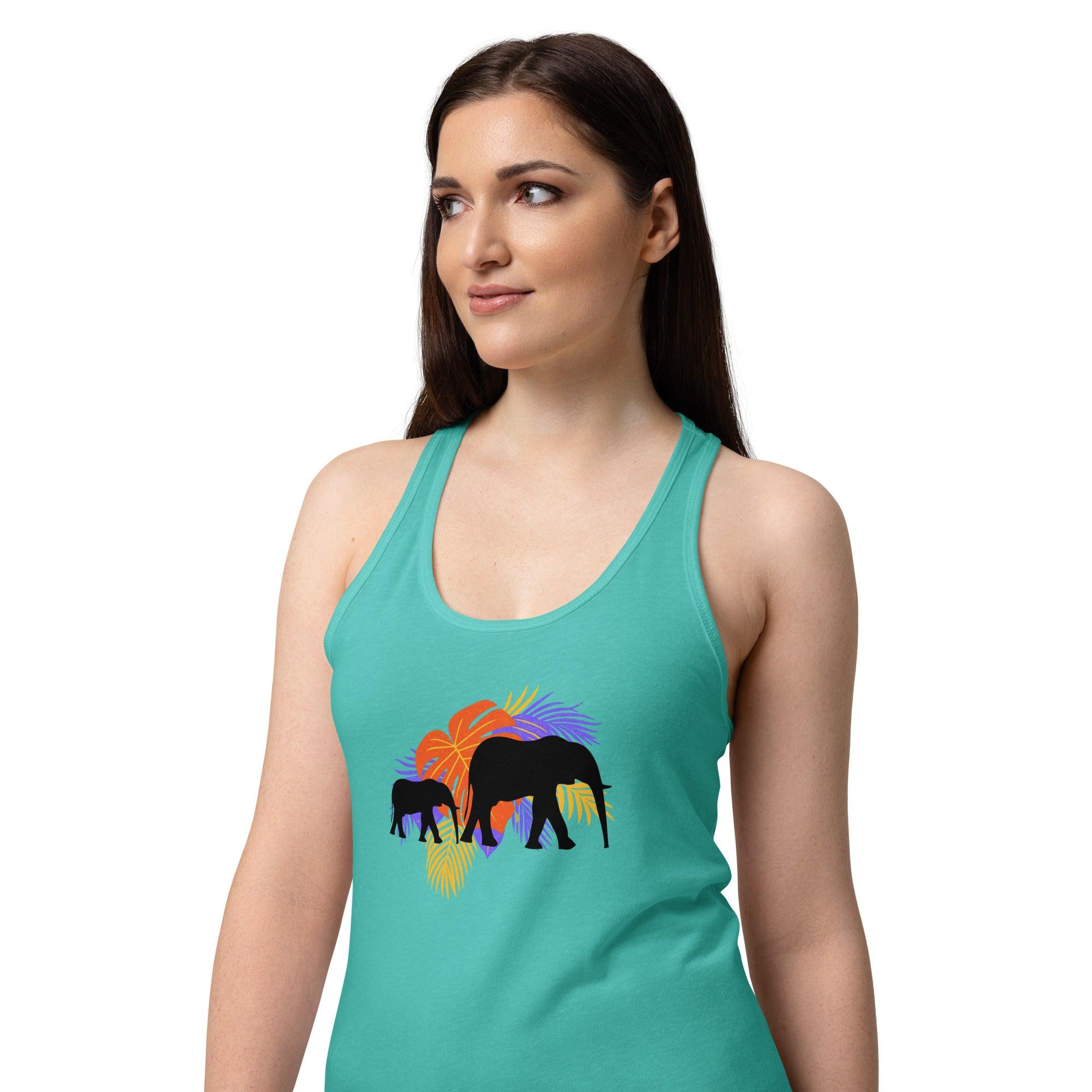 womens-ideal-racerback-tank-top-tahiti-blue-front-2-69fd53a2a05ce - Sweet Talks Tees