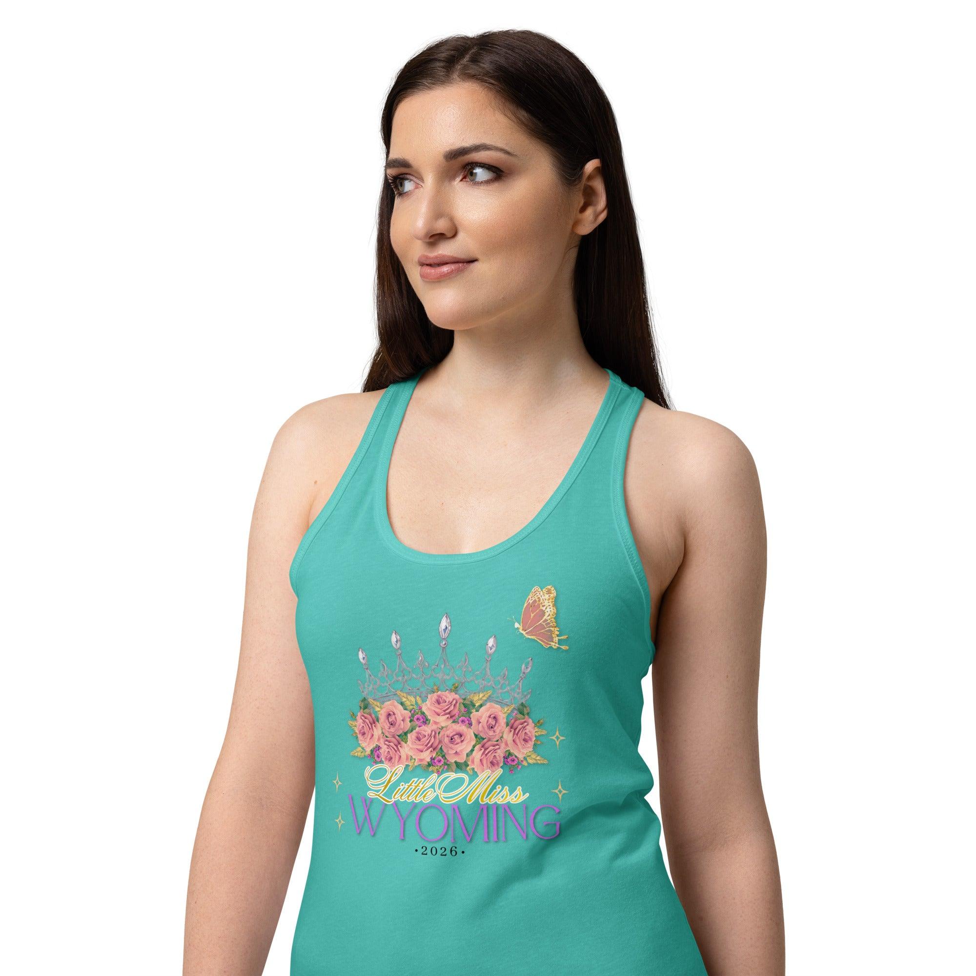 womens-ideal-racerback-tank-top-tahiti-blue-front-2-6a12691f6c848 - Sweet Talks Tees
