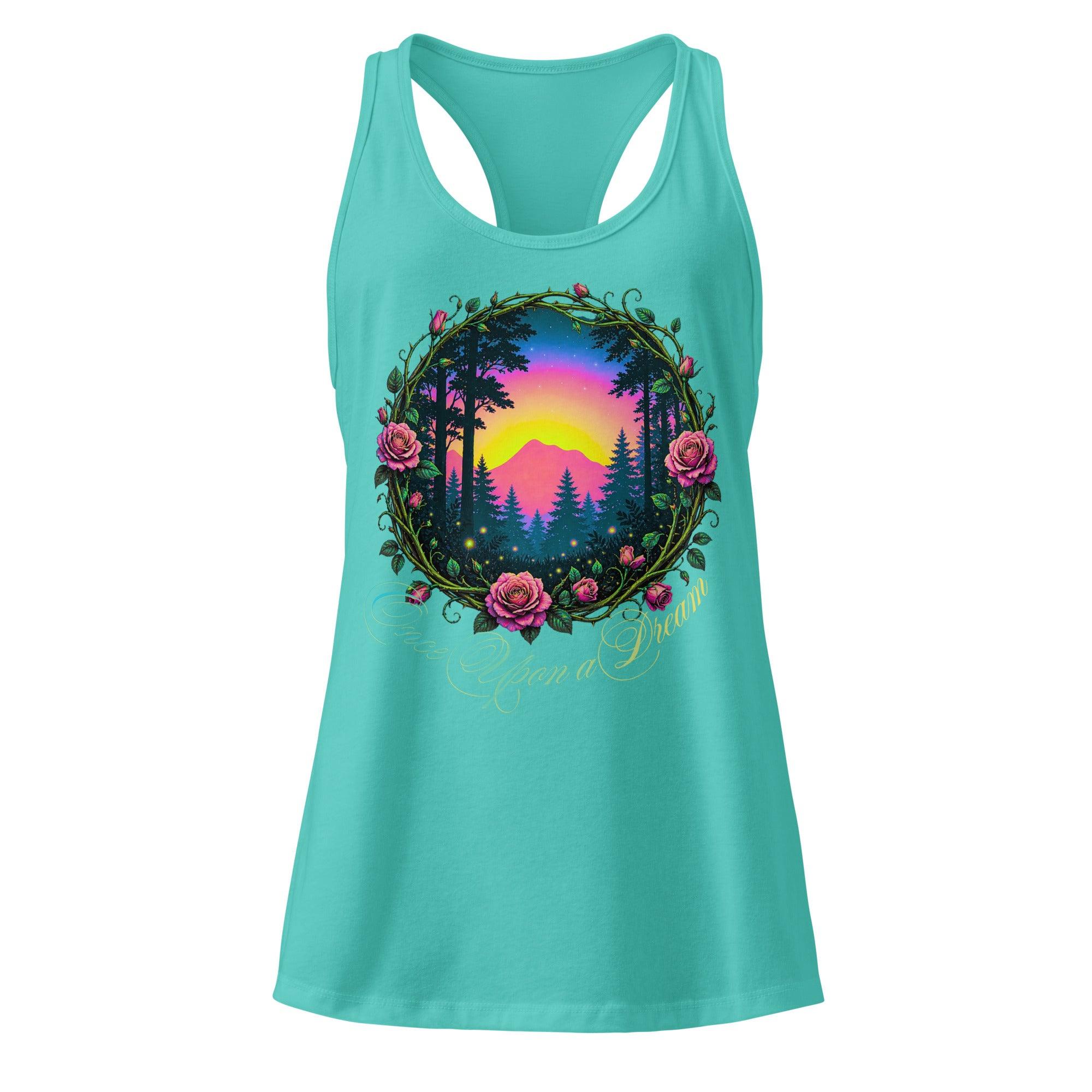 womens-ideal-racerback-tank-top-tahiti-blue-front-69fa13a038816 - Sweet Talks Tees
