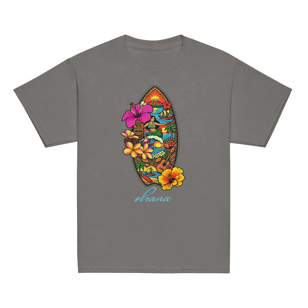 youth-classic-tee-charcoal-front-69fdf787ecaad - Sweet Talks Tees