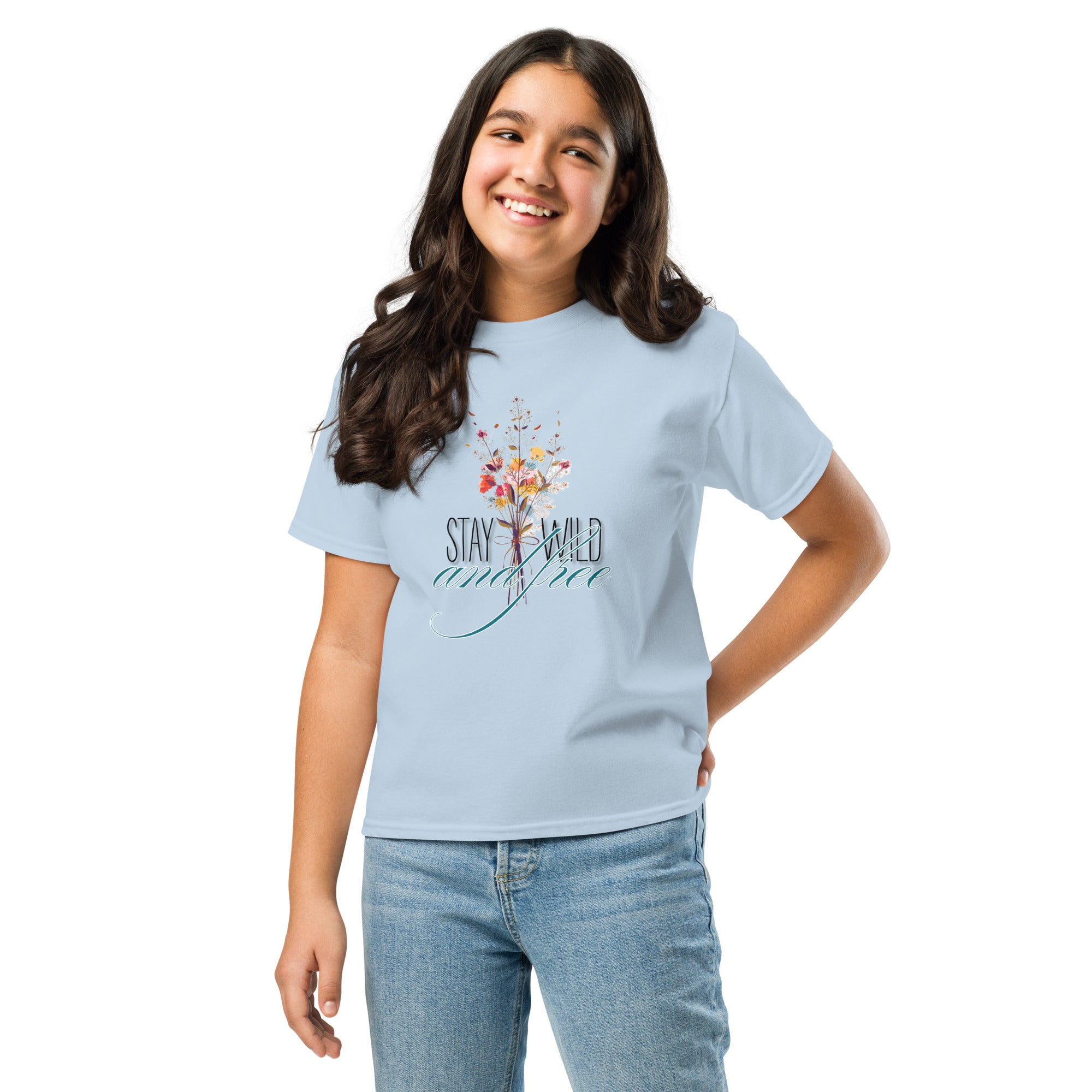 girls country style t shirt with rodeo inspired graphic